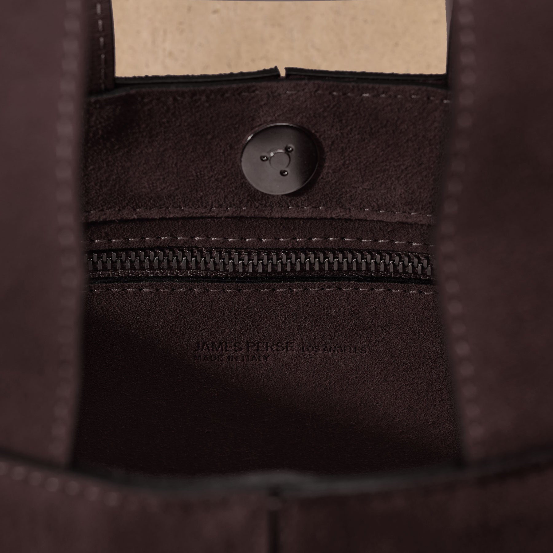 Suede Mini Tote - Cafe