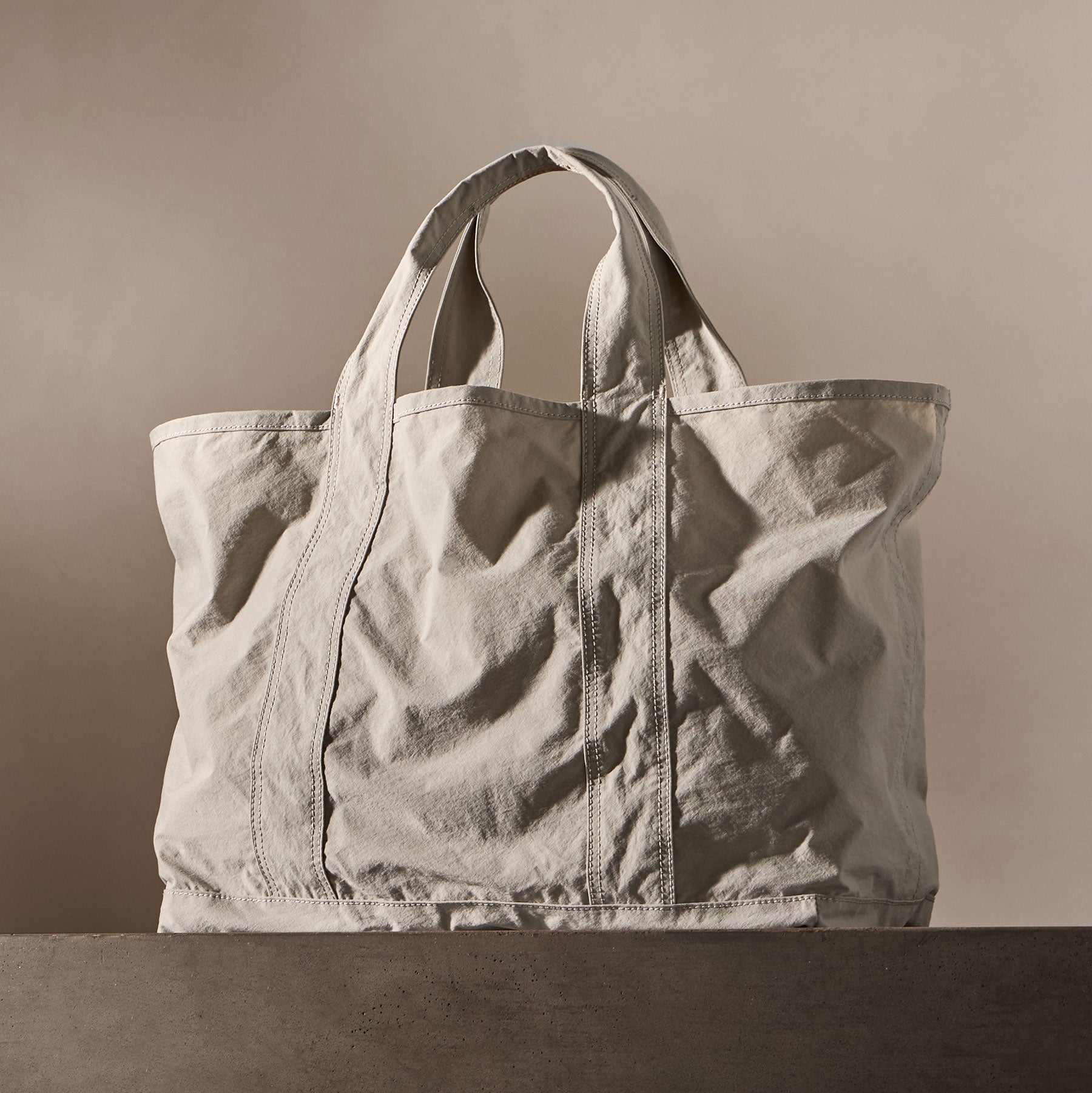 Small Matte Nylon Tote - Dapple