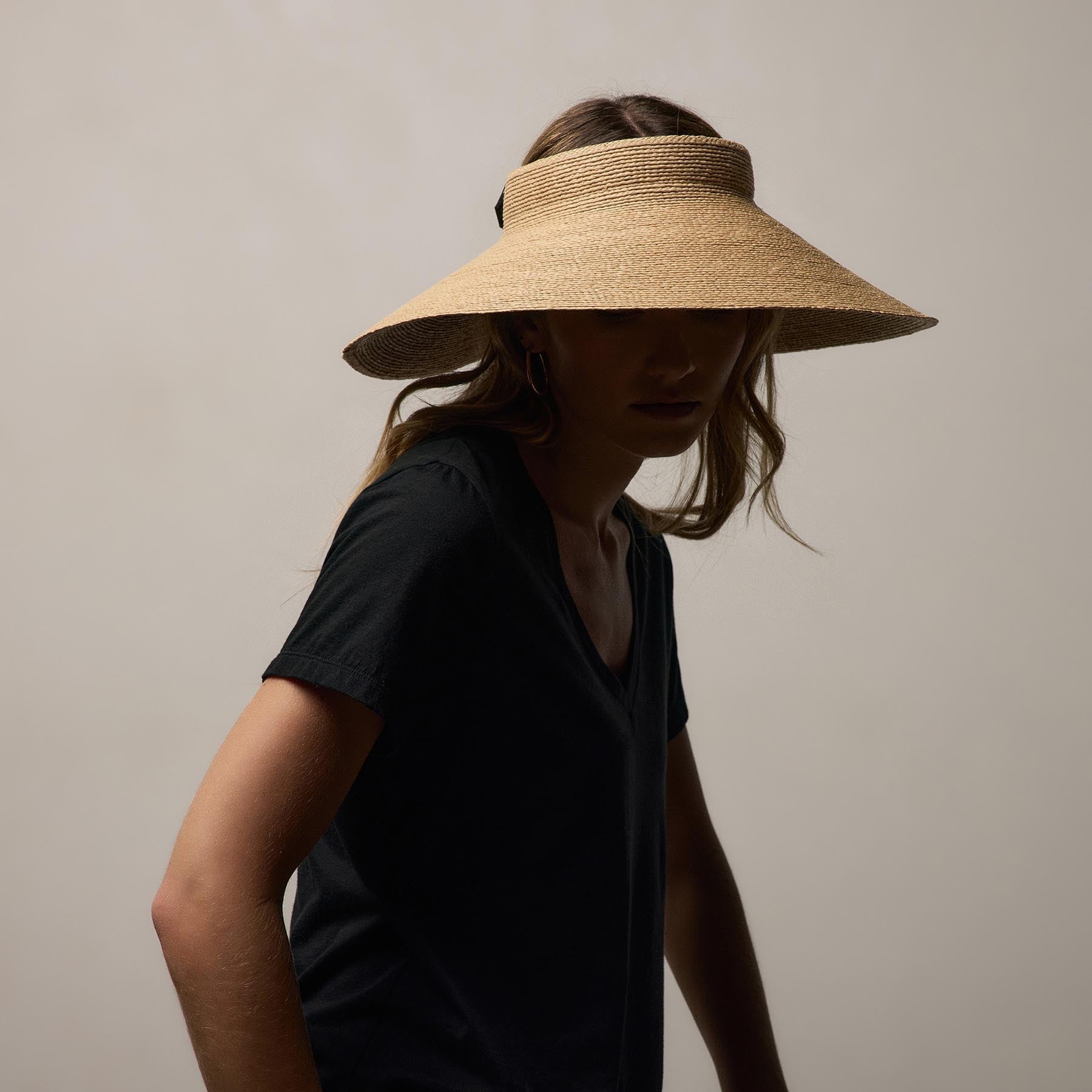 Janessa Leone Birdie Visor - Natural