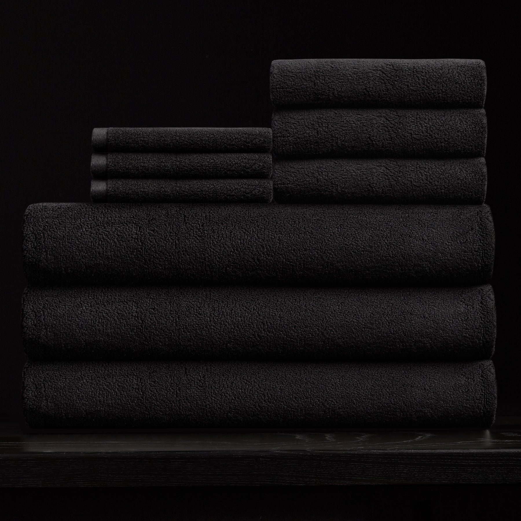 Hand Towel - Black