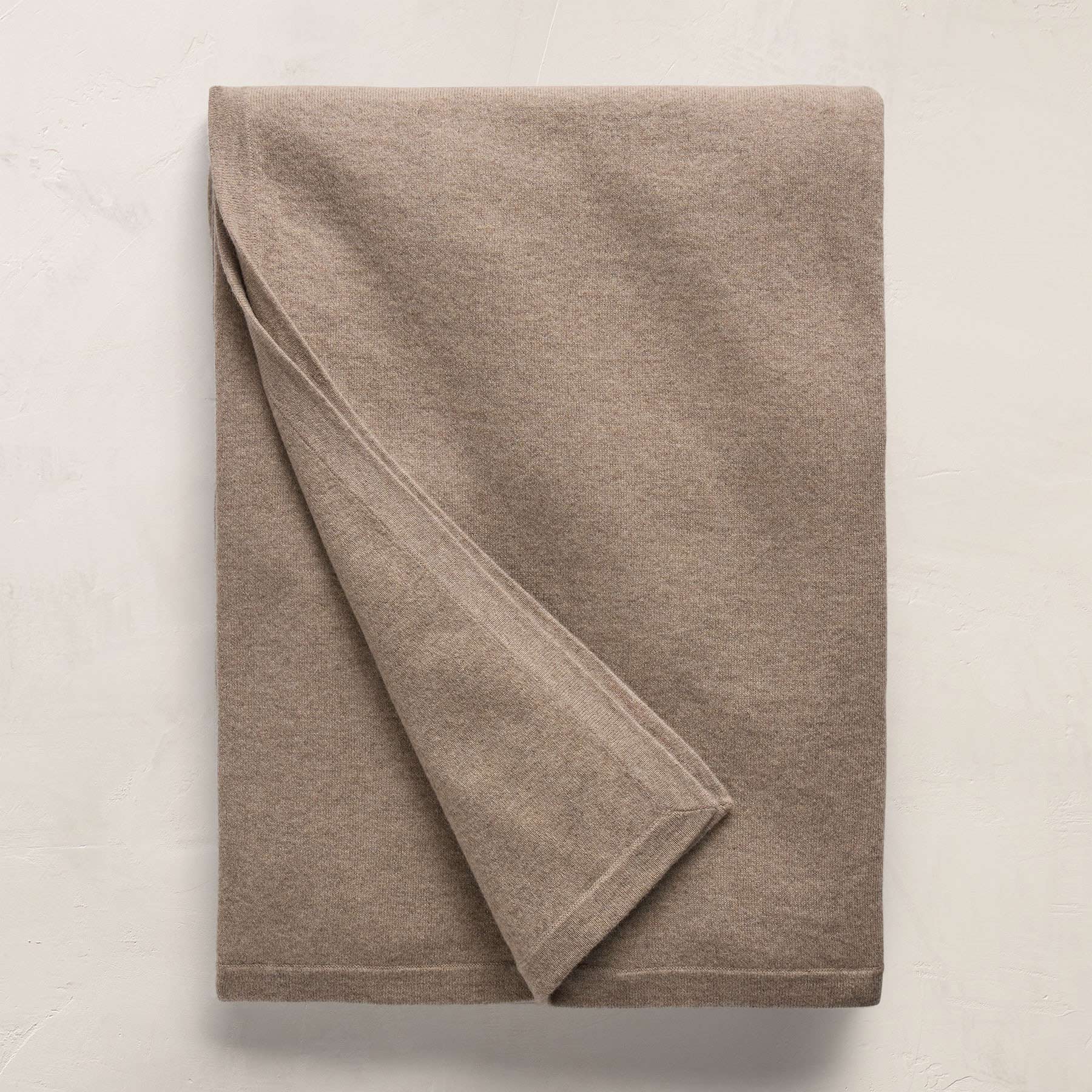 Recycled Cashmere Blanket Gift Box - Coyote