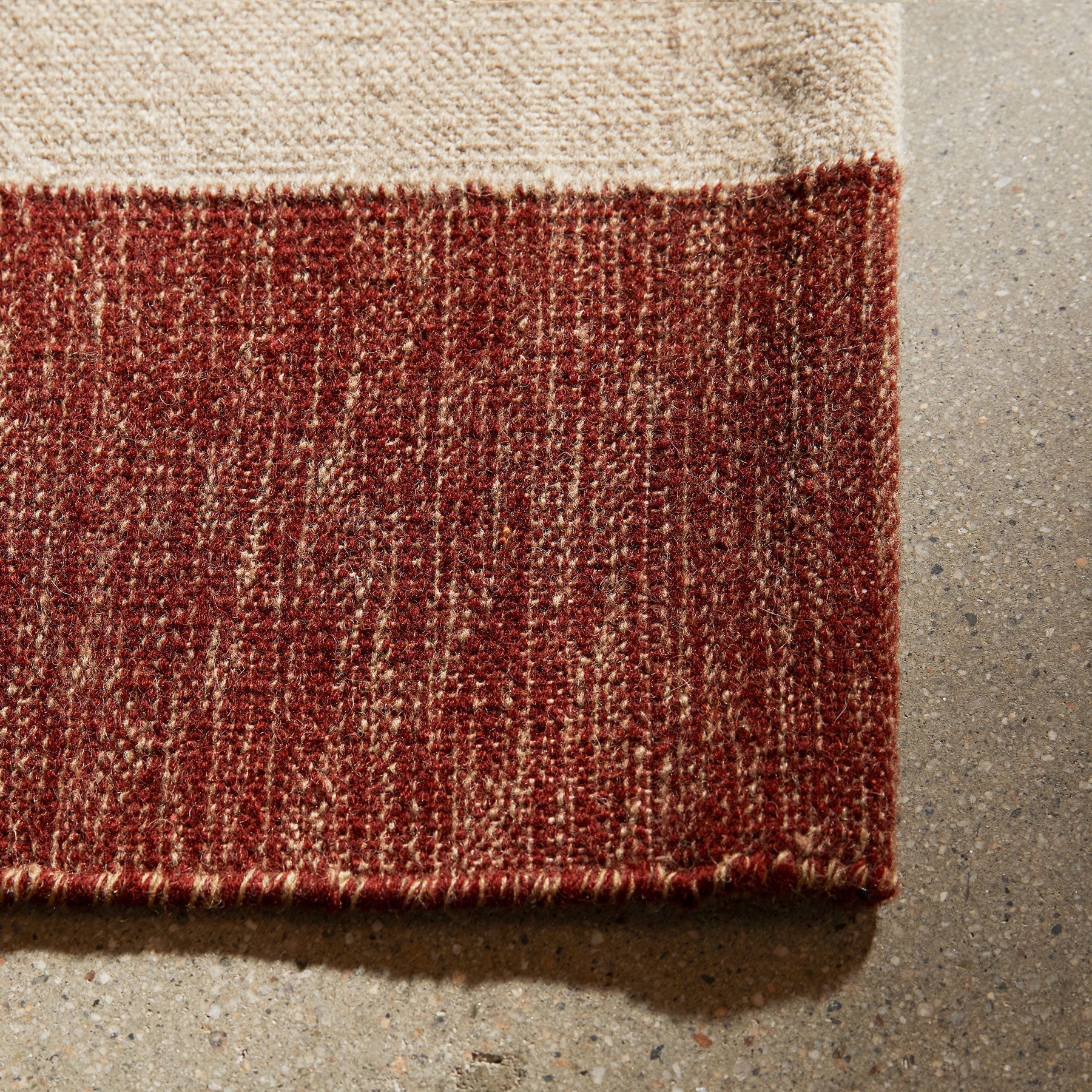 Striped Entry Mat - Wine/Flint/Oyster