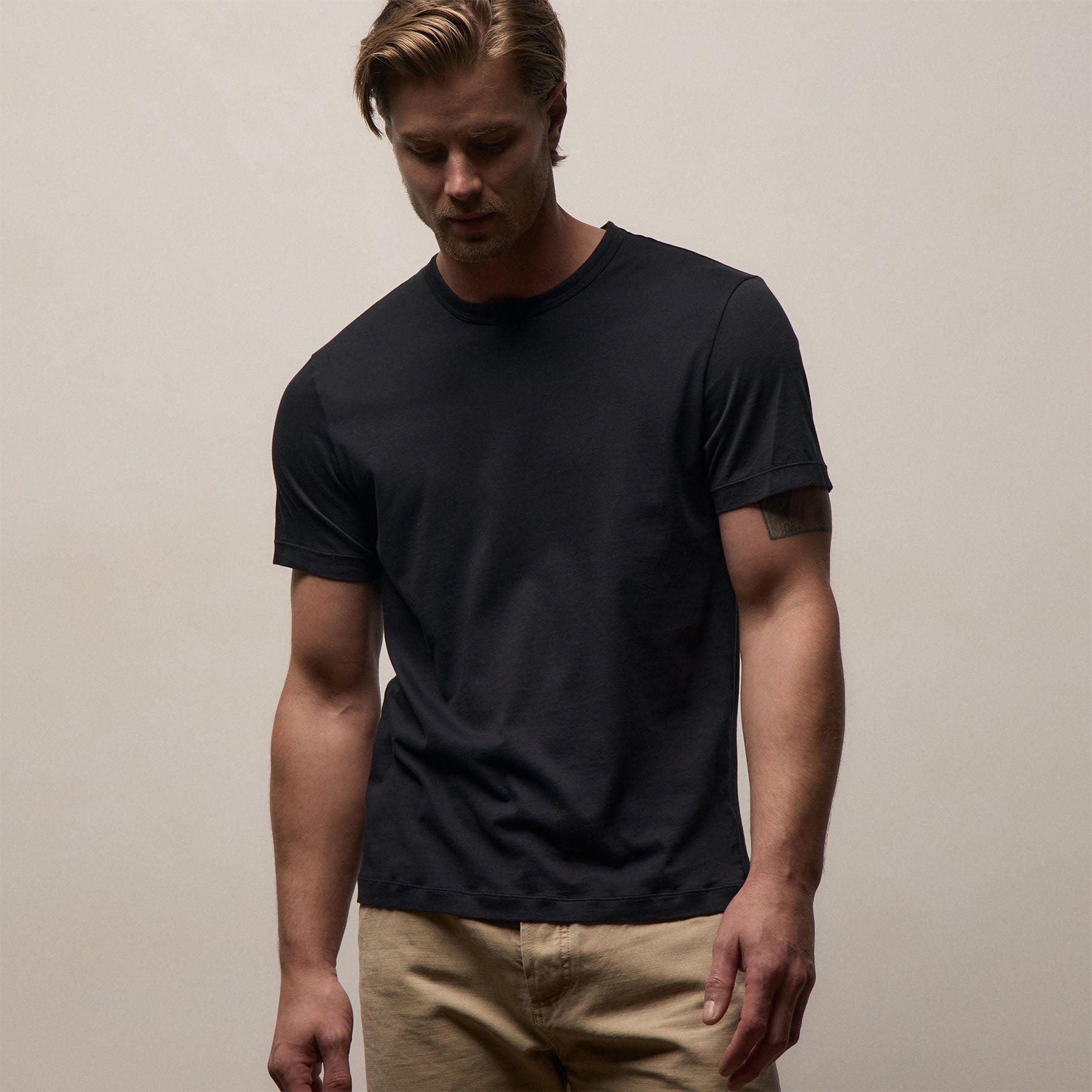 Men's Brushed Lotus Crew Gift Set - Black/Deep/White