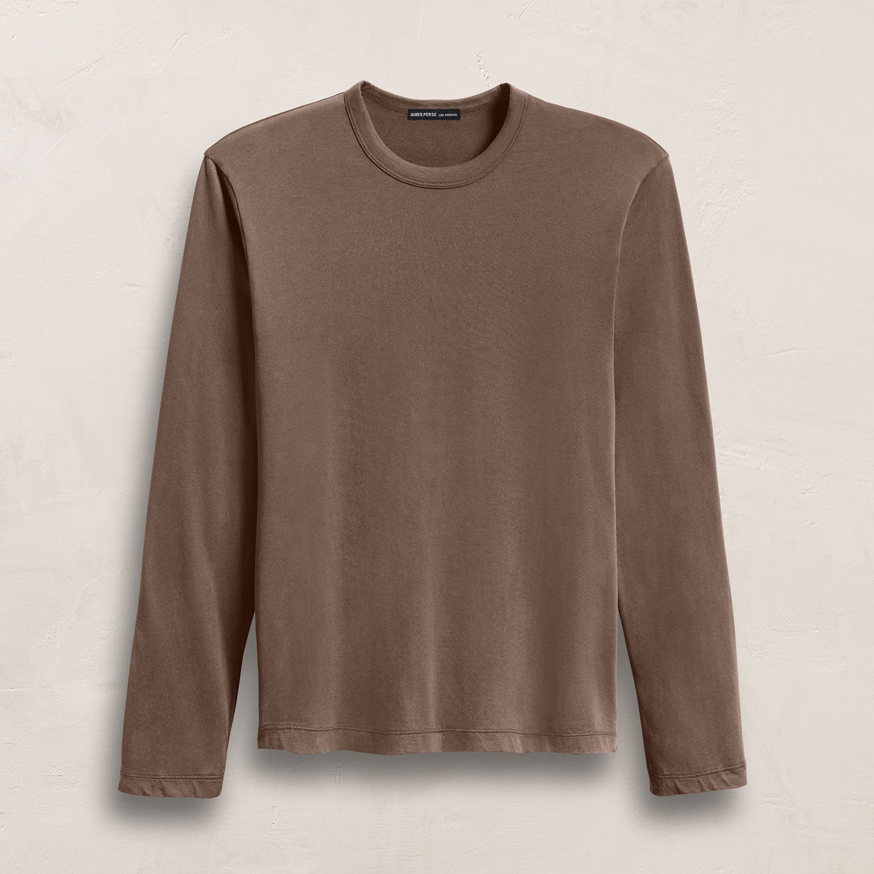 Brushed Lotus Long Sleeve Crew - Caribou