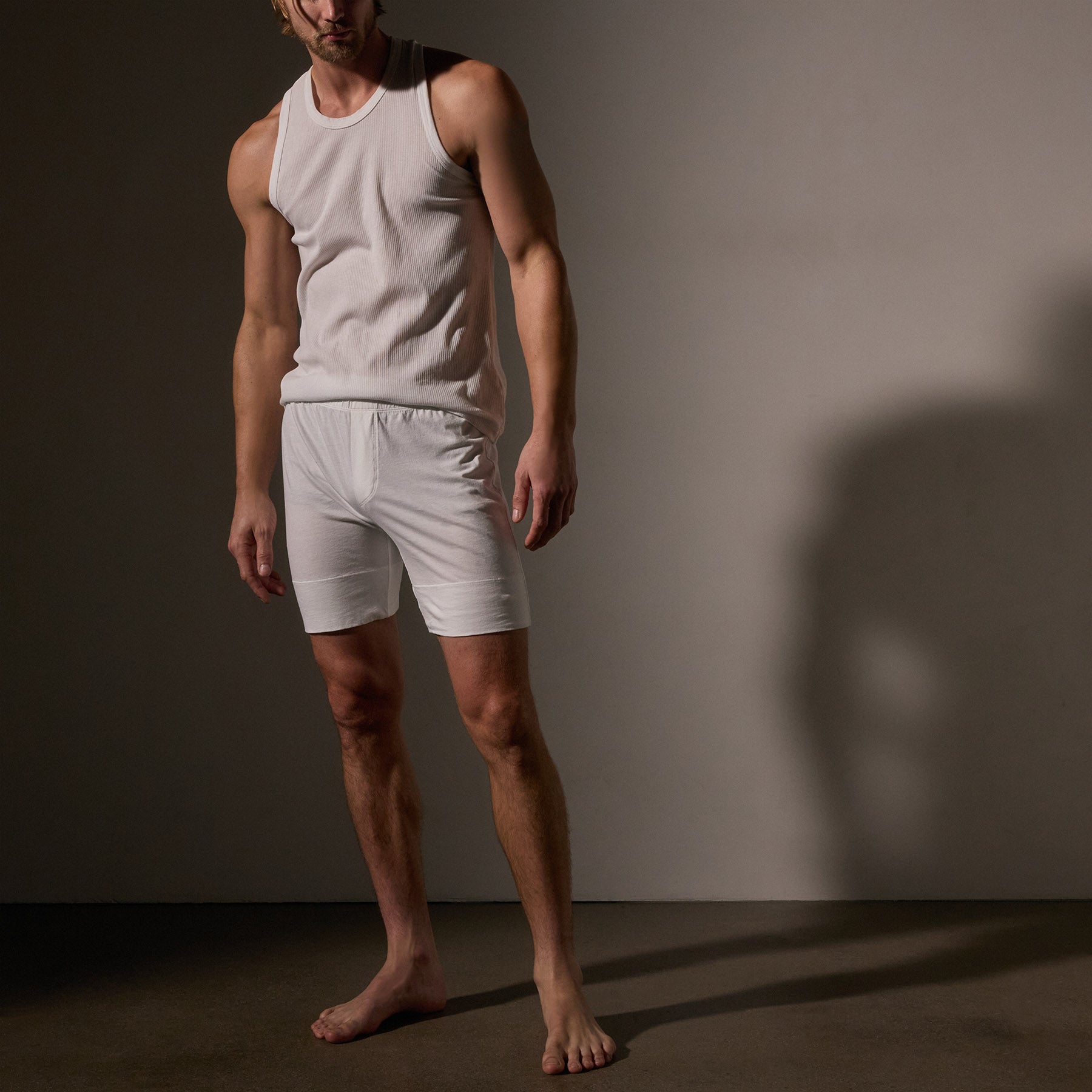 Relaxed Boxers - White
