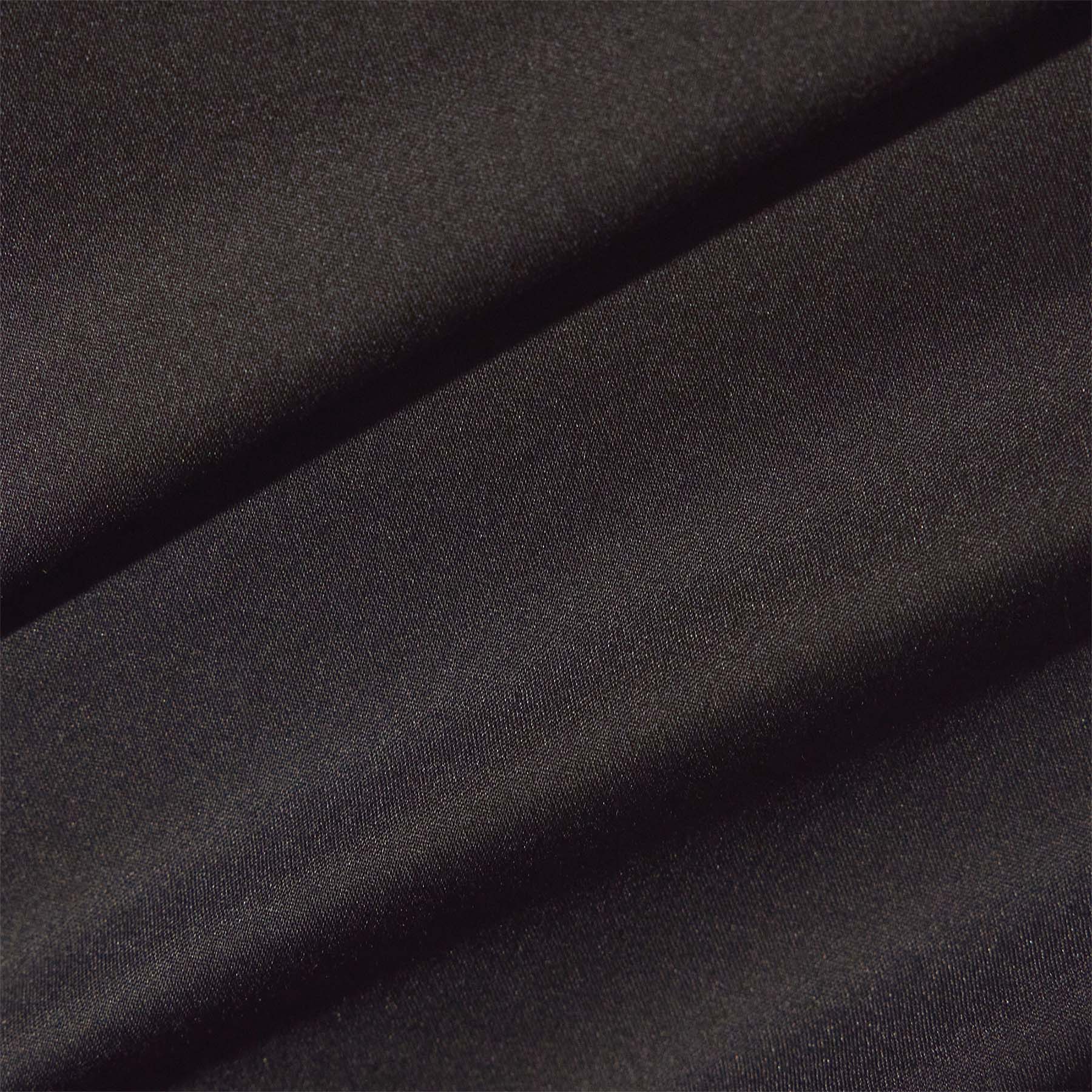 Matte Stretch Poplin Dress Shirt - Black