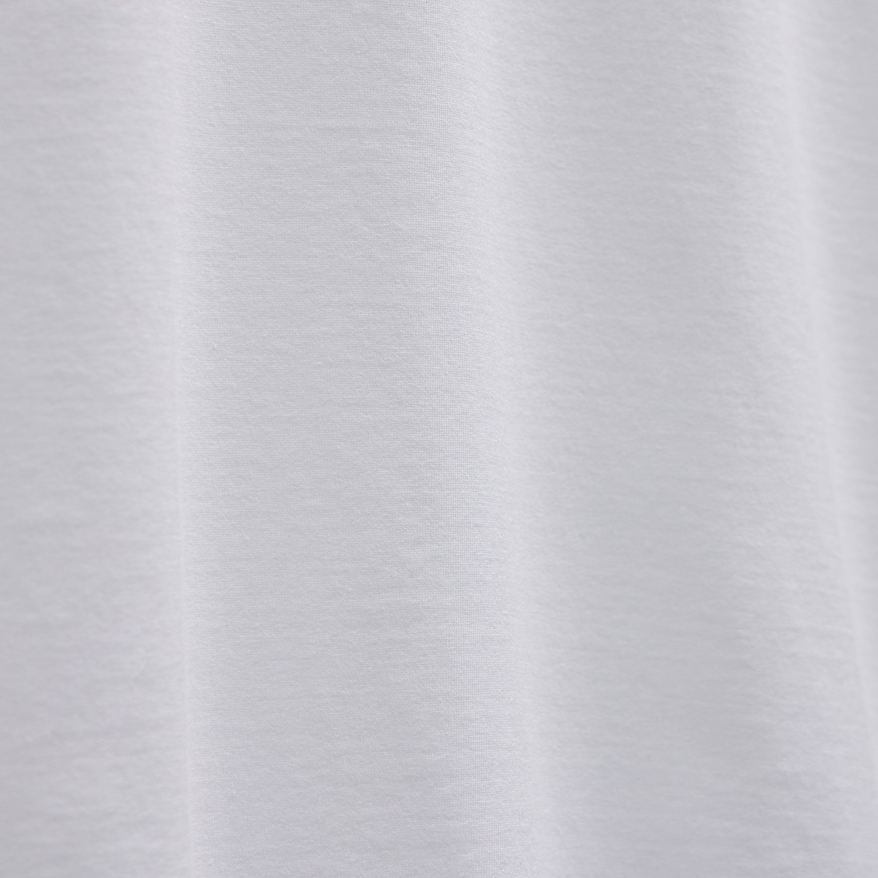 Lotus Jersey Double Ply Crew - White