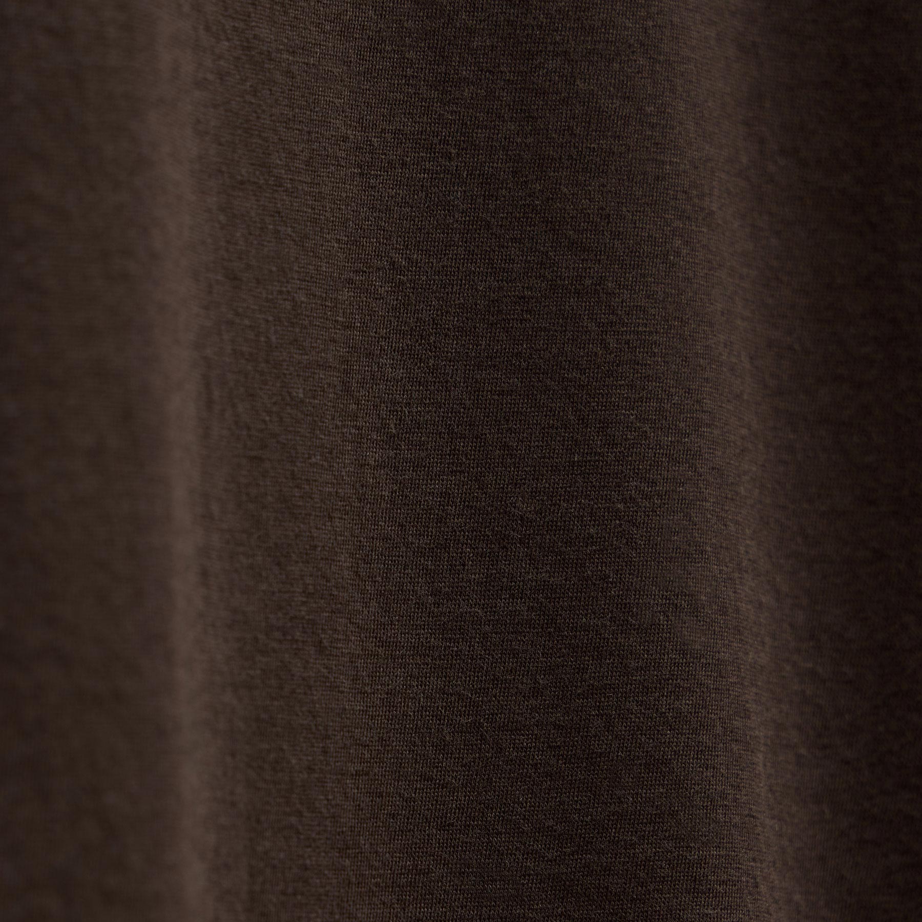 Luxe Lotus Jersey Tee - Bark