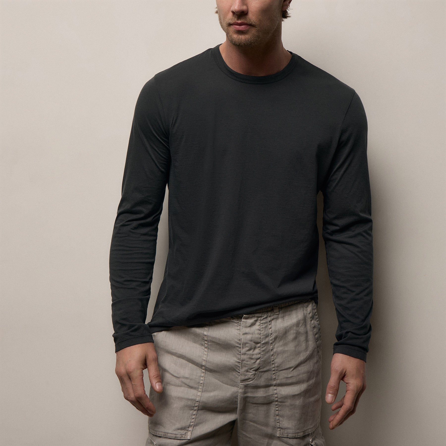 Luxe Lotus Jersey Long Sleeve - Carbon