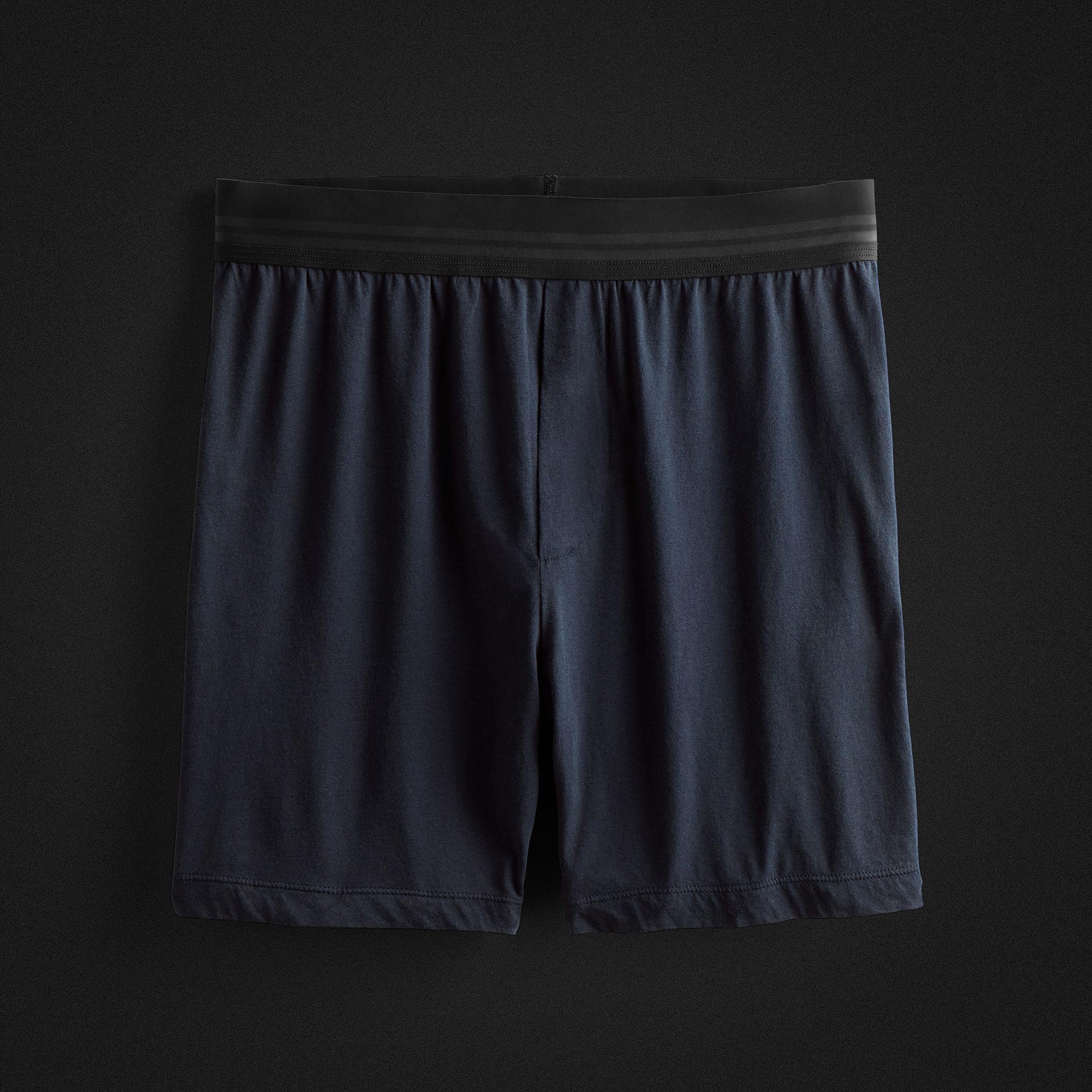 Luxe Lotus Relaxed Fit Boxer Short - French Navy