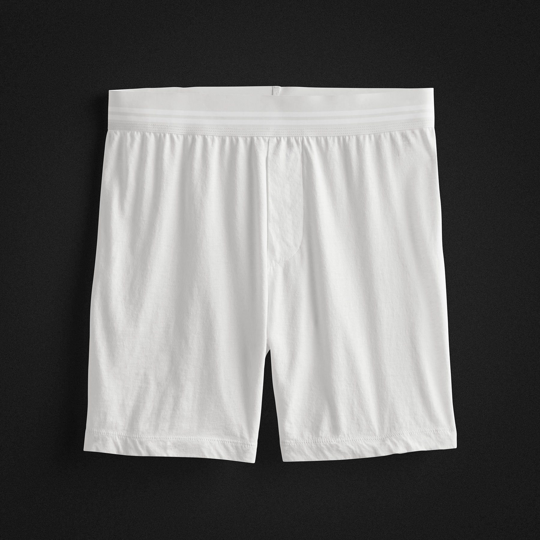 Relaxed Fit Boxer Short 3 Pack - White