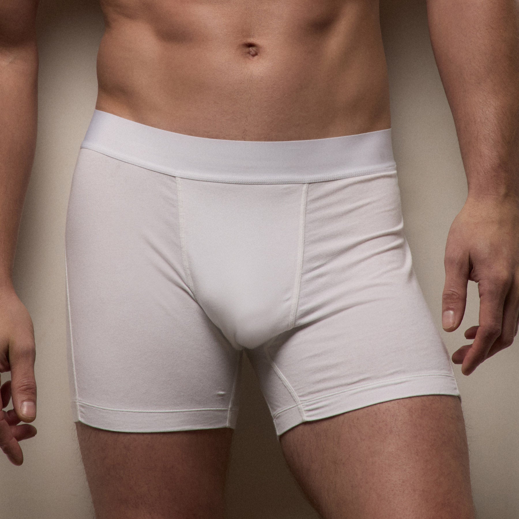 Elevated Lotus Sport Boxer Short - White