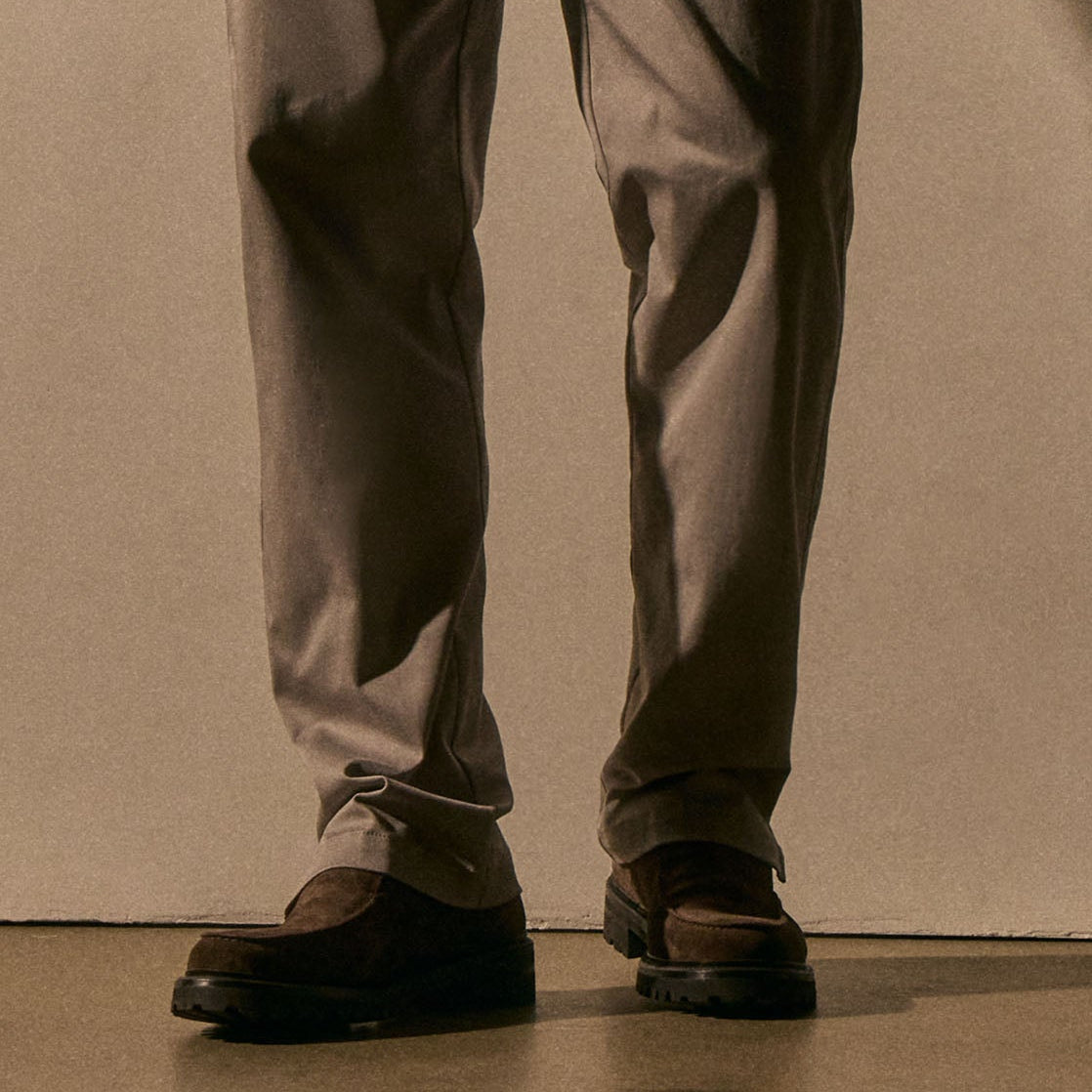 Men's Suede Loafer - Cafe
