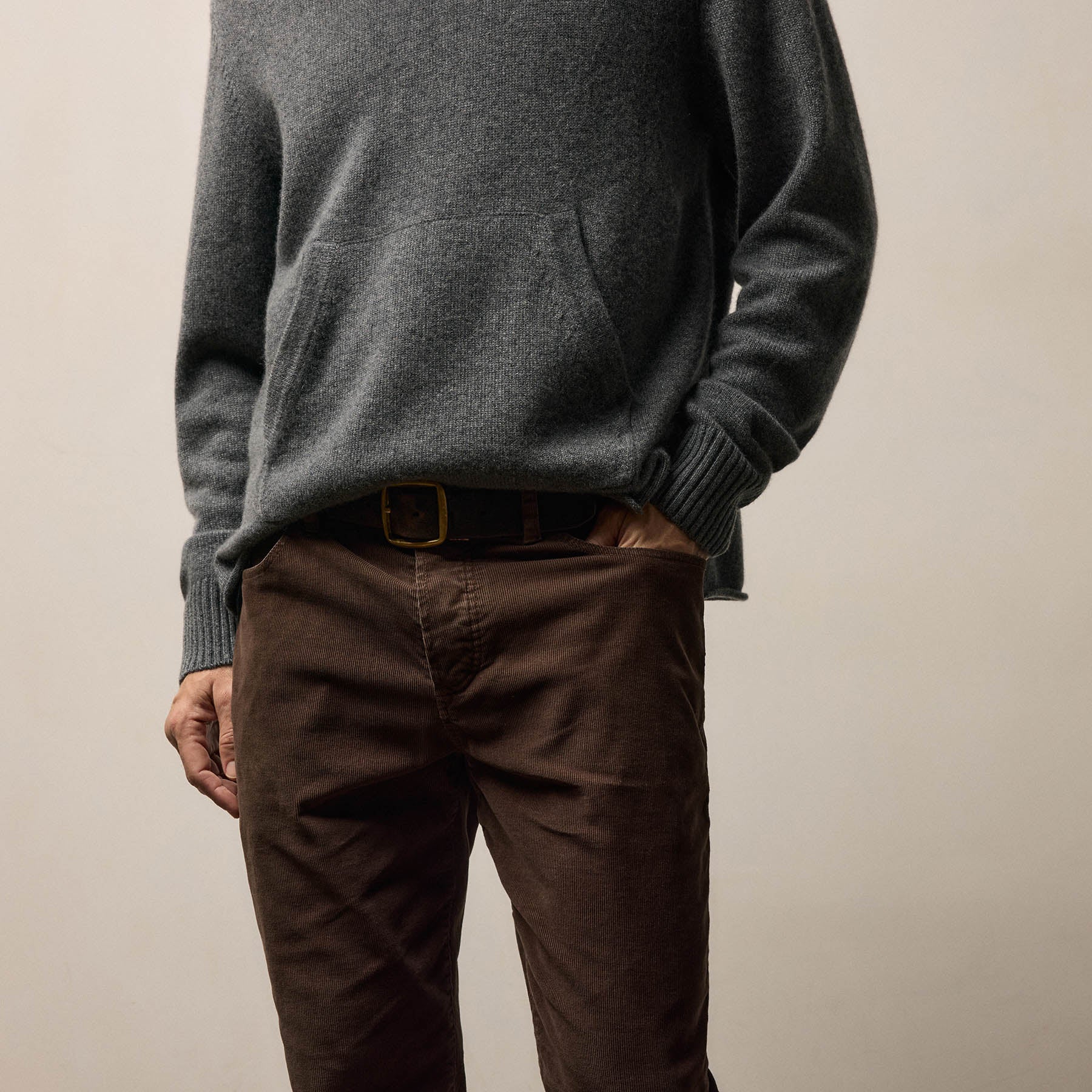 Corduroy 5 Pocket Pant - Porcupine