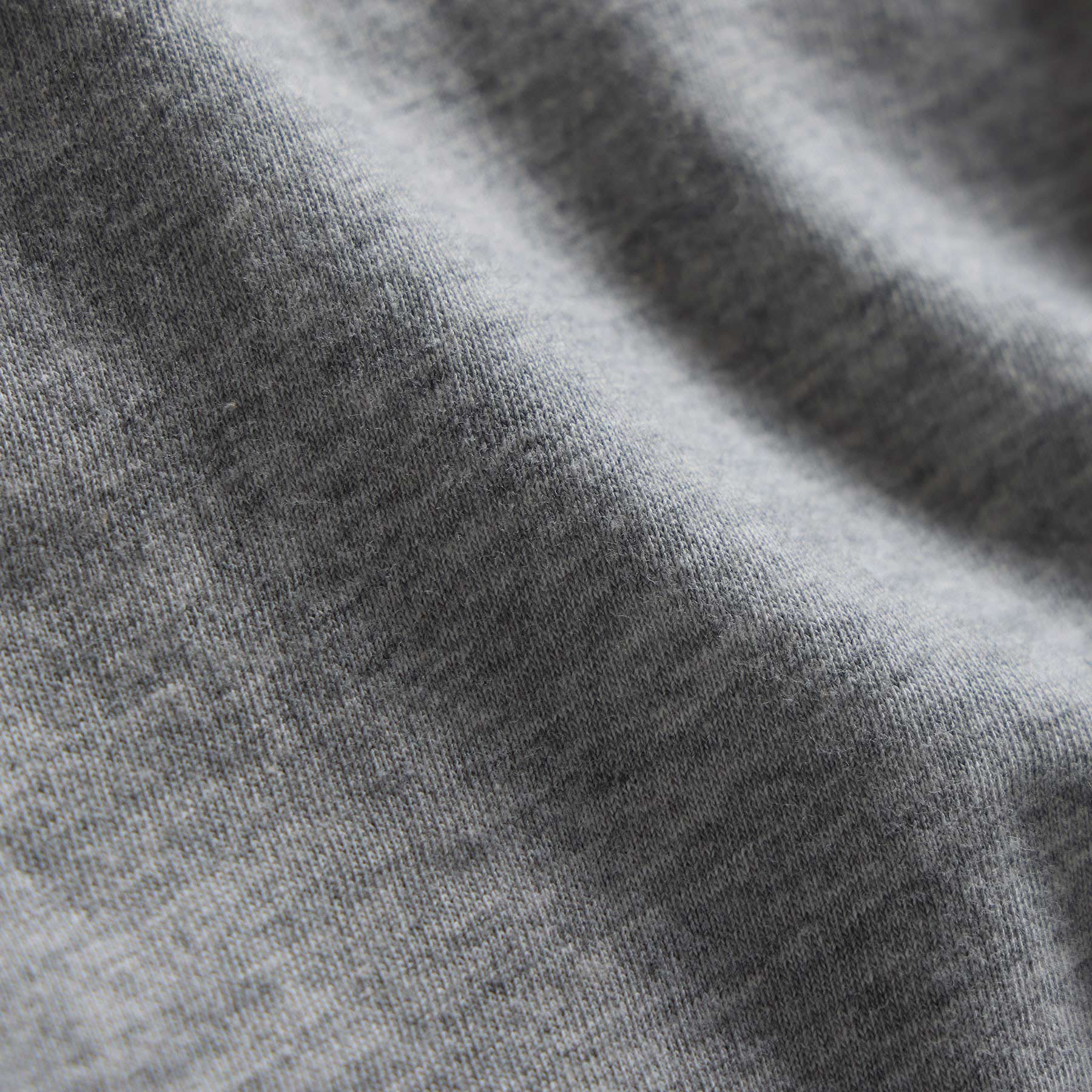 Short Sleeve Crew Neck - Heather Grey