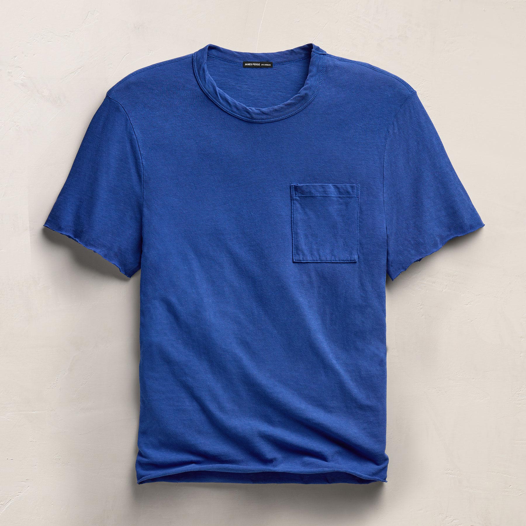 Slub Jersey Pocket Tee - Baltic Blue