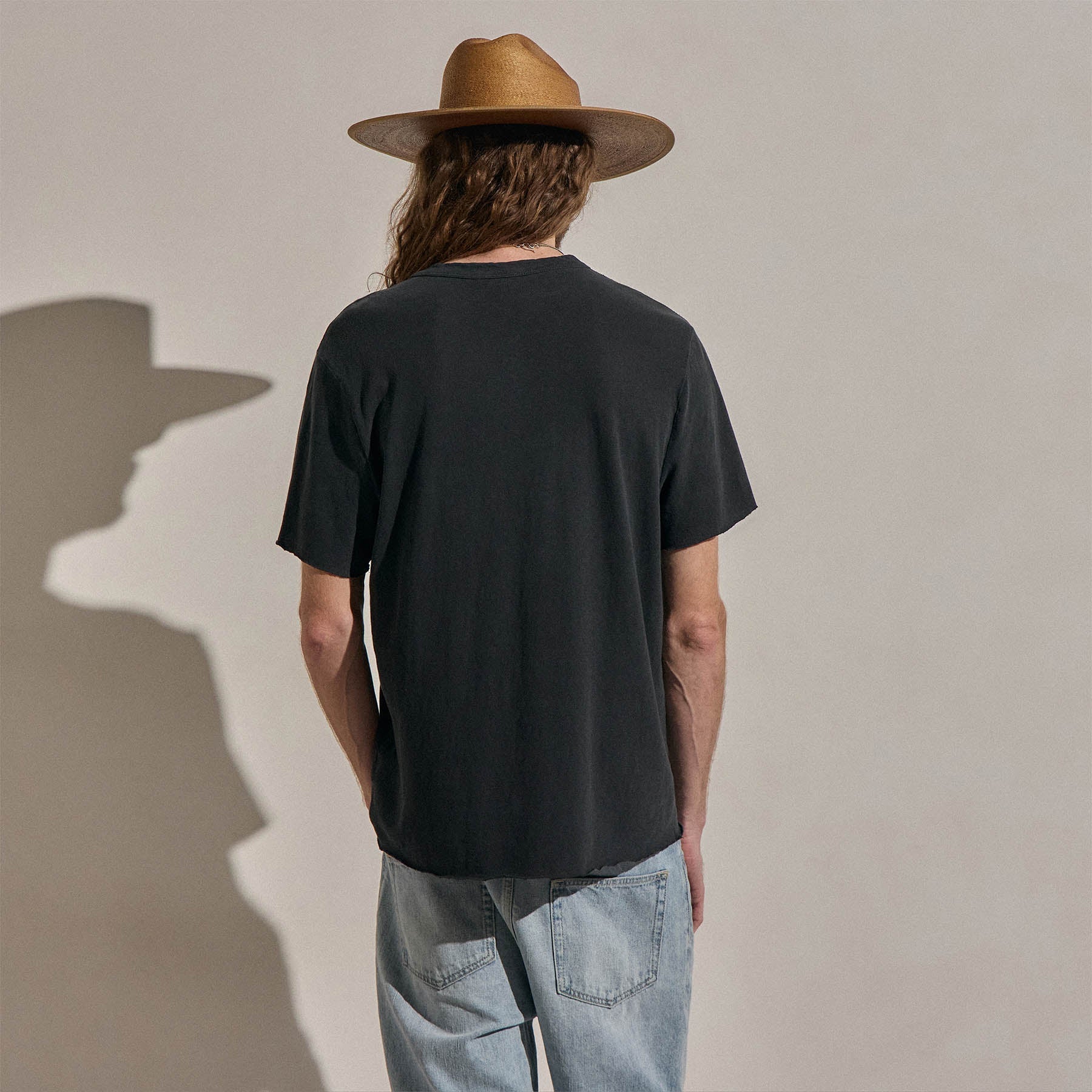 Slub Jersey Pocket Tee - Magma Pigment