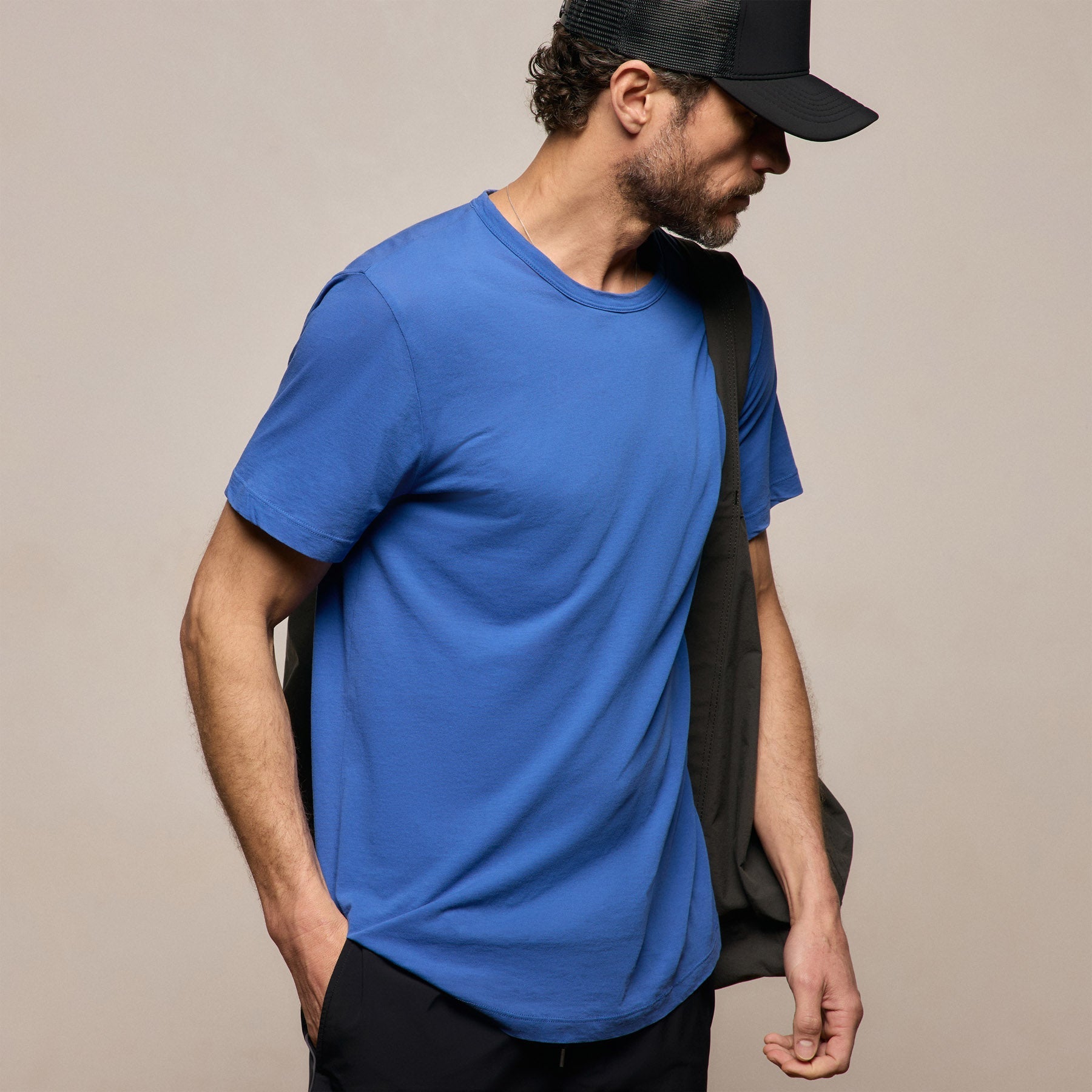 Clear Jersey Crew - Baltic Blue