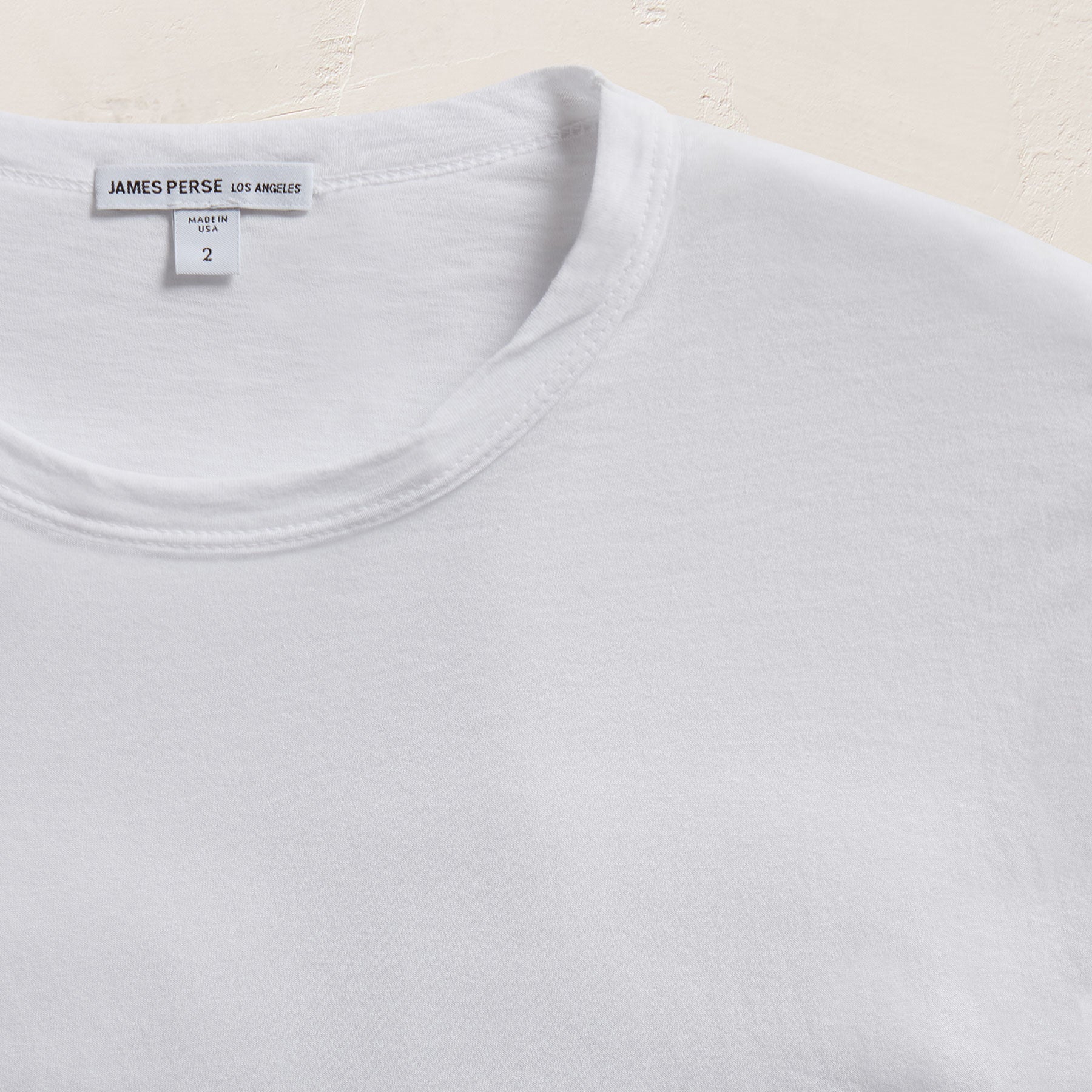 Clear Jersey Crew - White