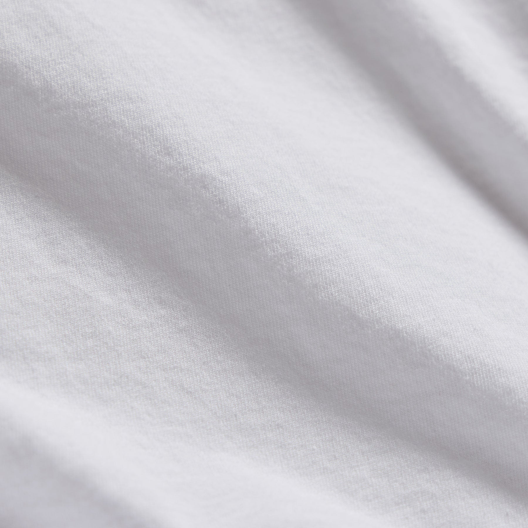 Clear Jersey Crew - White