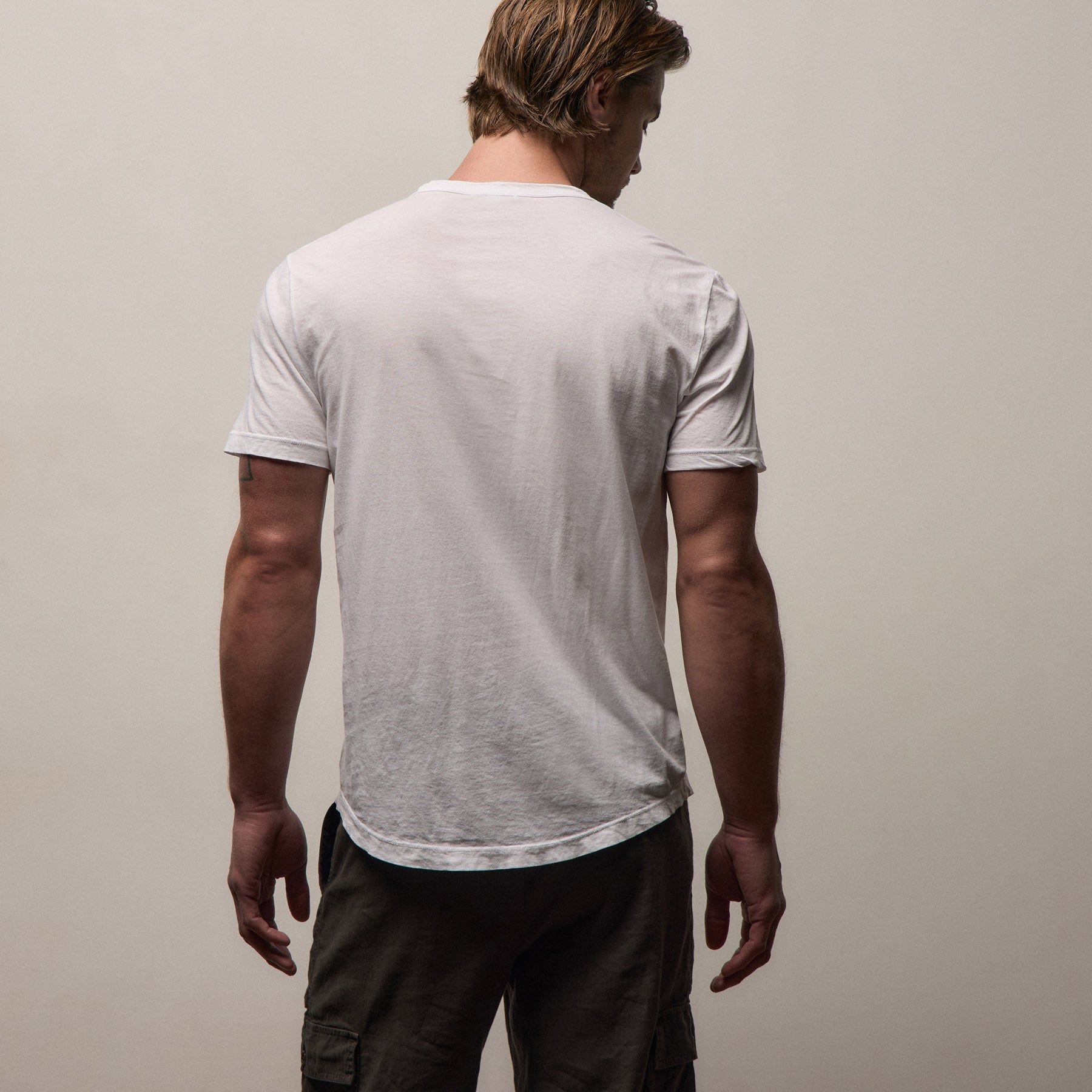 Clear Jersey Crew - White