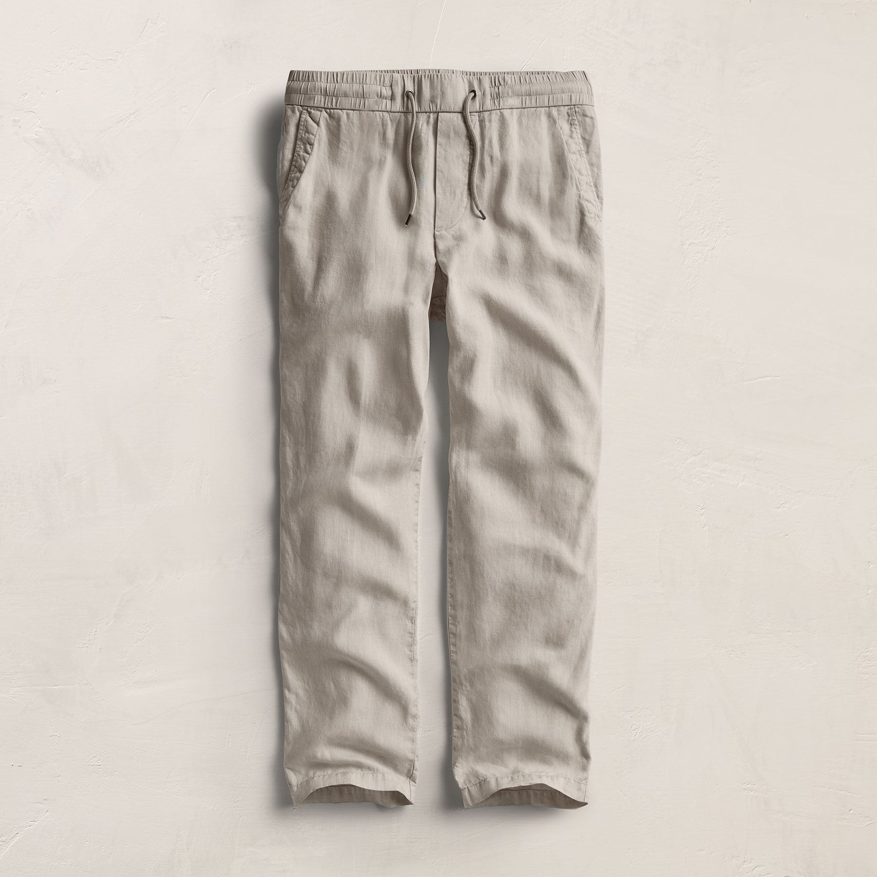 Relaxed Linen Pant - Salt Pigment