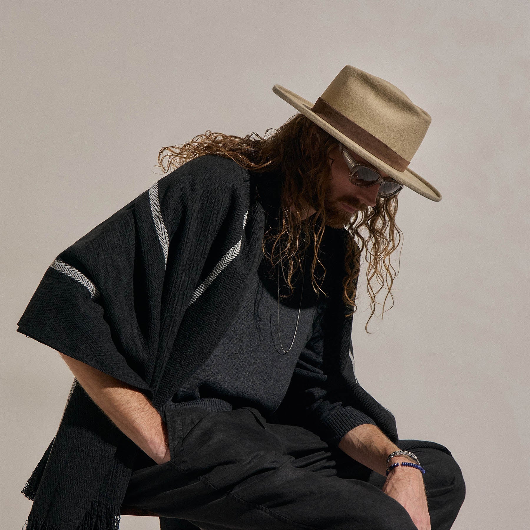 Lightweight Linen Pant - Black