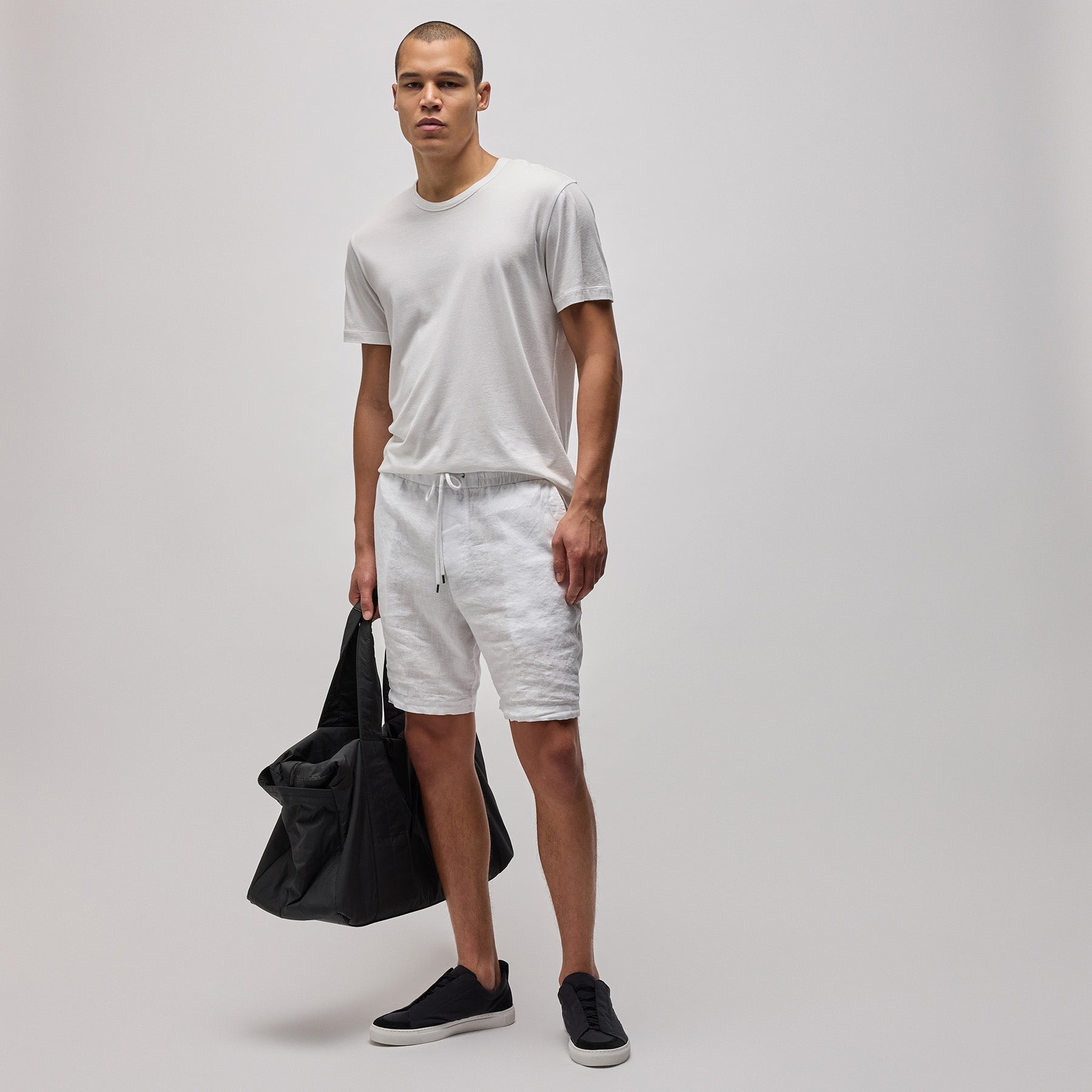 Montecito Nylon Weekend Bag - Black