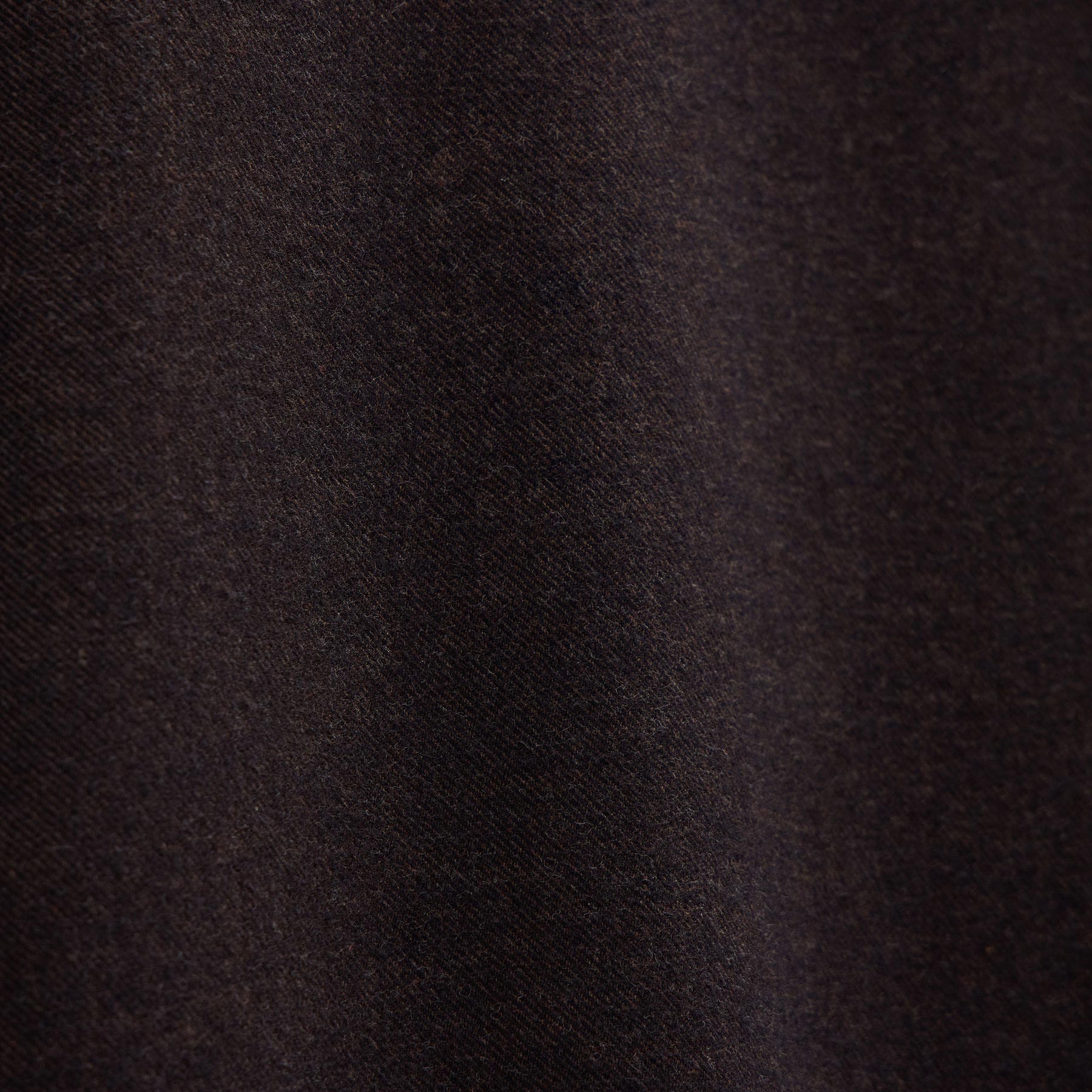 Refined Cotton Flannel Shirt - Cocoa