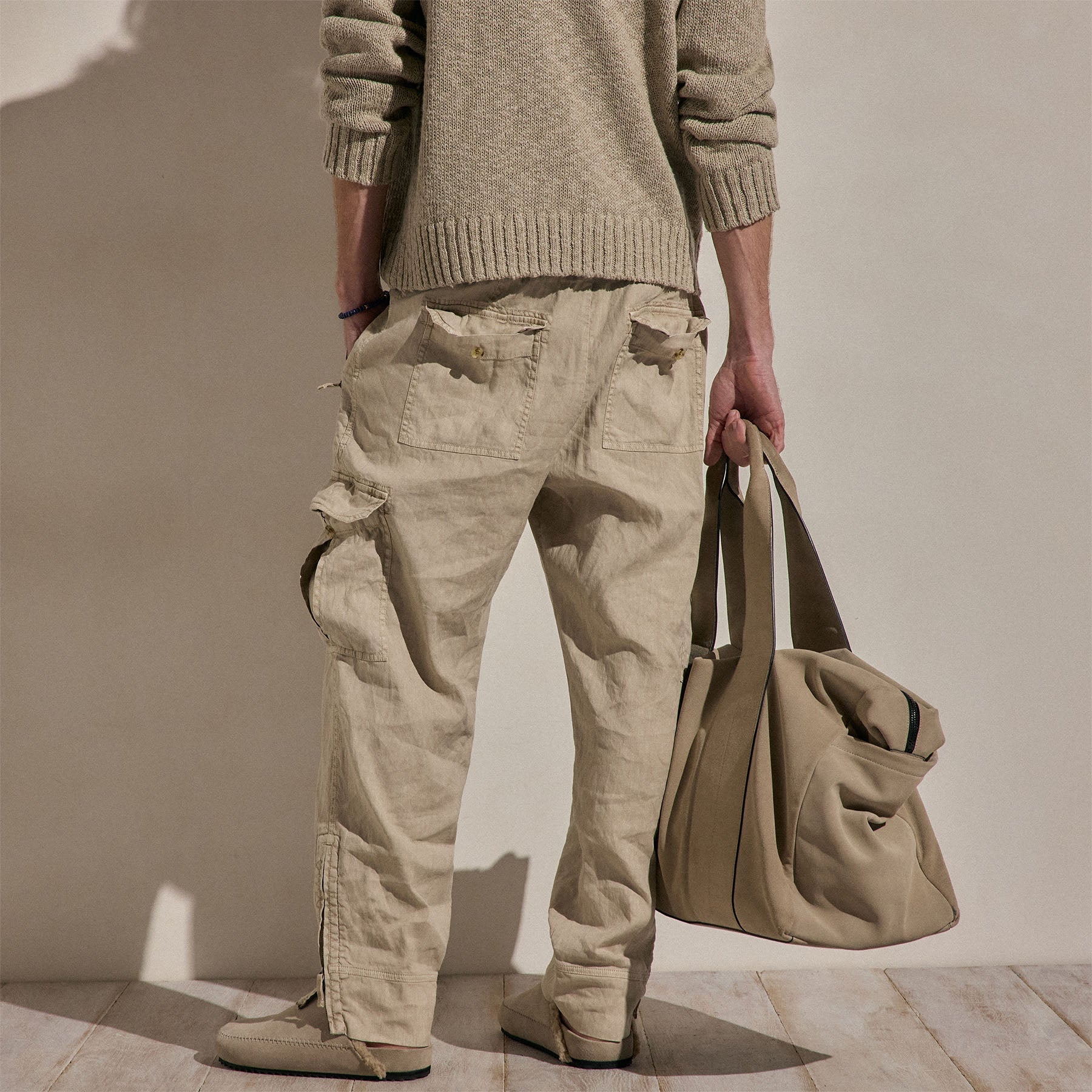 Parachute Linen Cotton Cargo - Flax Pigment