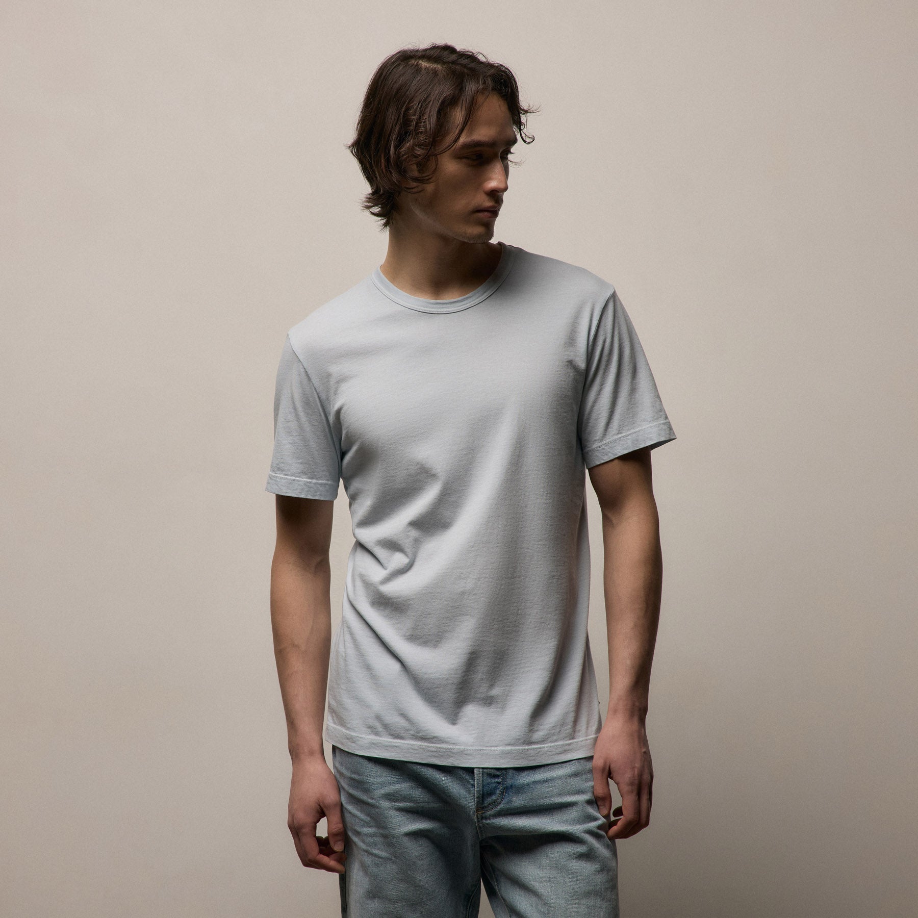 Short Sleeve Crew Neck - Memory Pigment