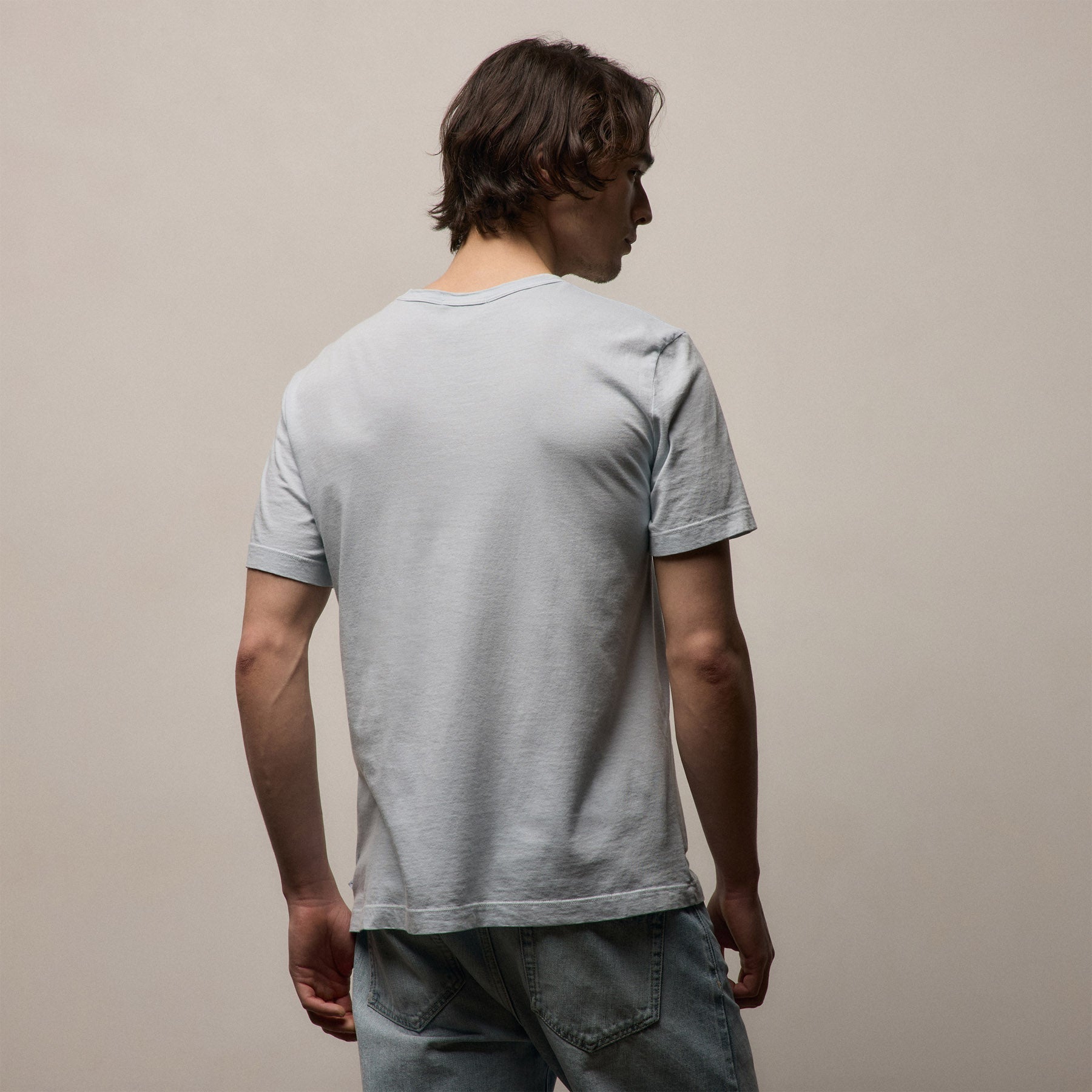 Short Sleeve Crew Neck - Memory Pigment