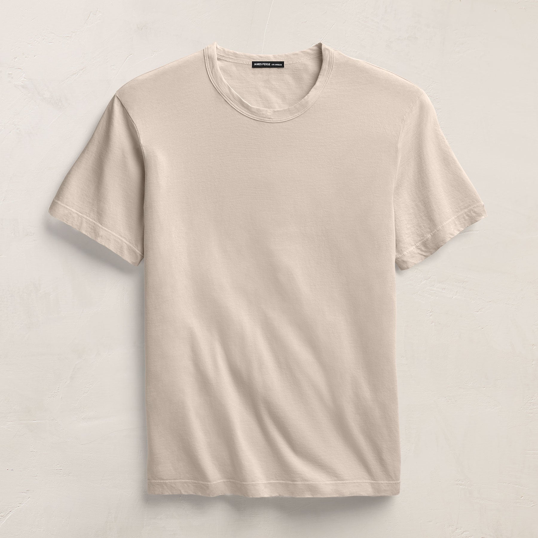 Short Sleeve Crew Neck - Pearl Pigment