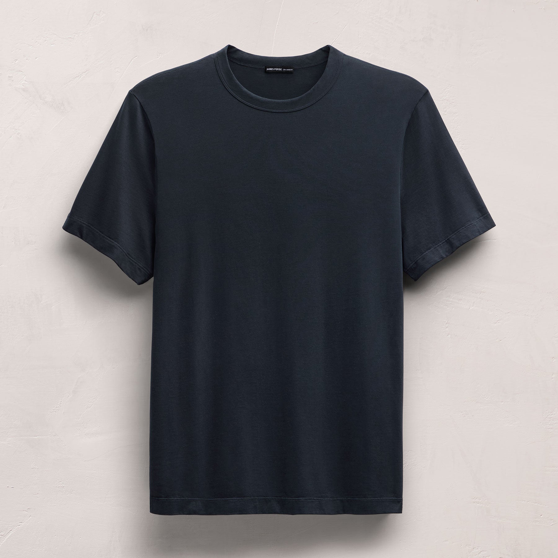 Heavy Luxe Jersey Crew - Blue Noir
