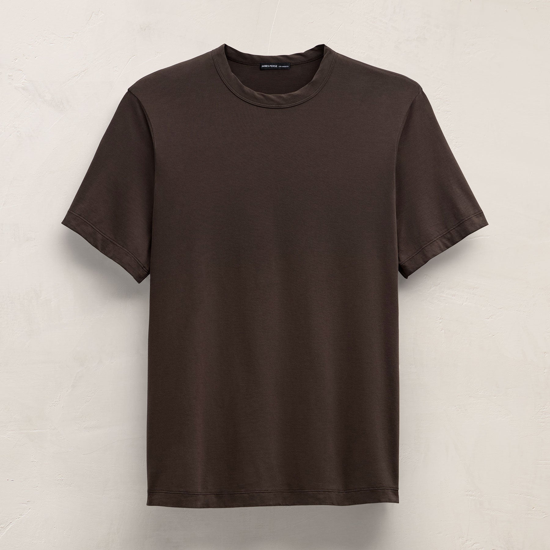 Heavy Luxe Jersey Crew - Bark