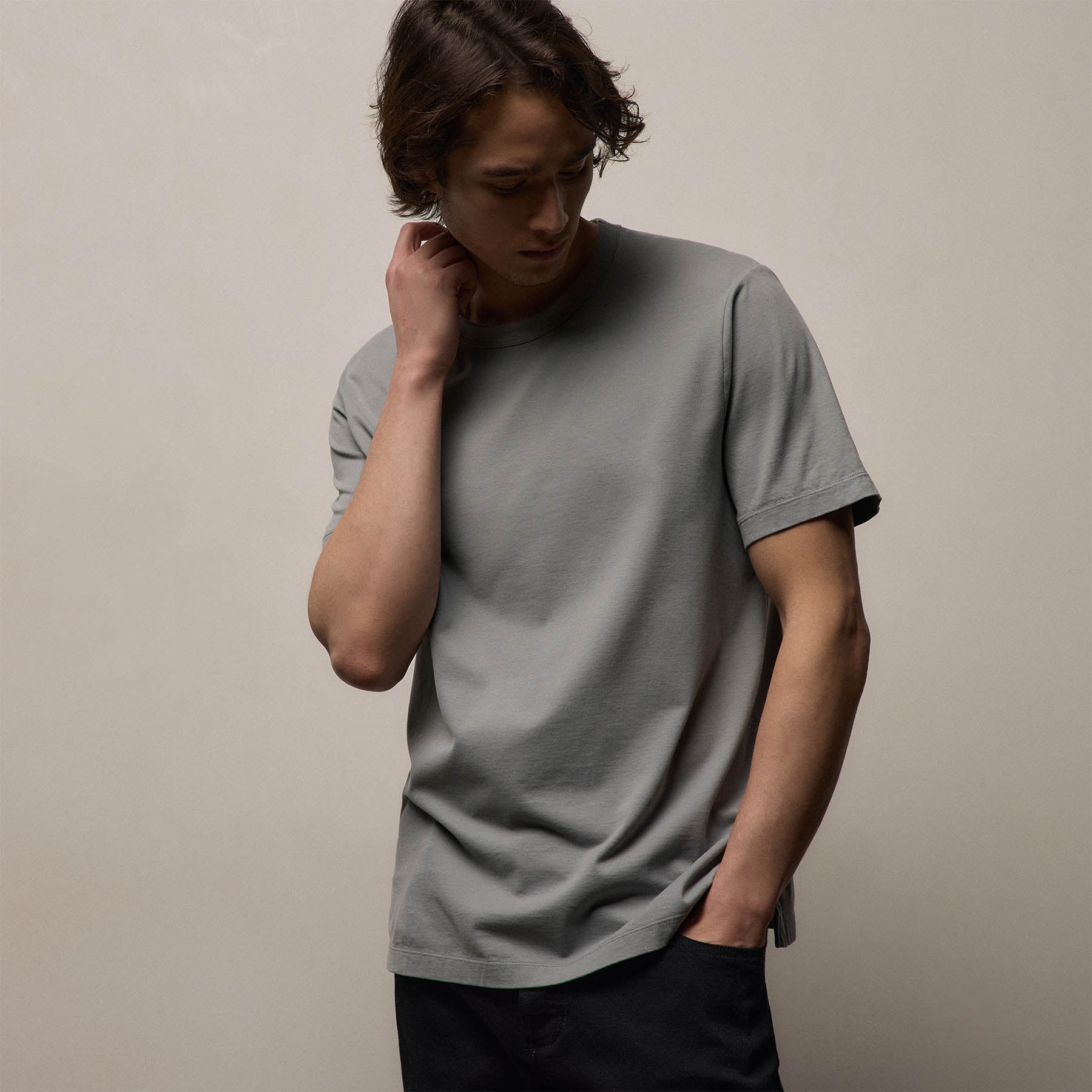 Heavy Luxe Jersey Crew - Ore