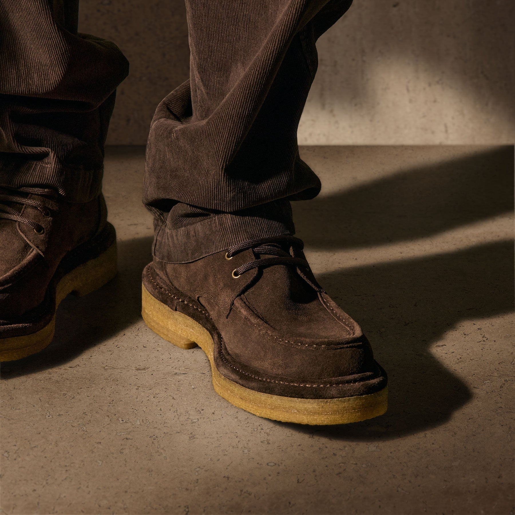Men's Suede Work Boot - Cafe