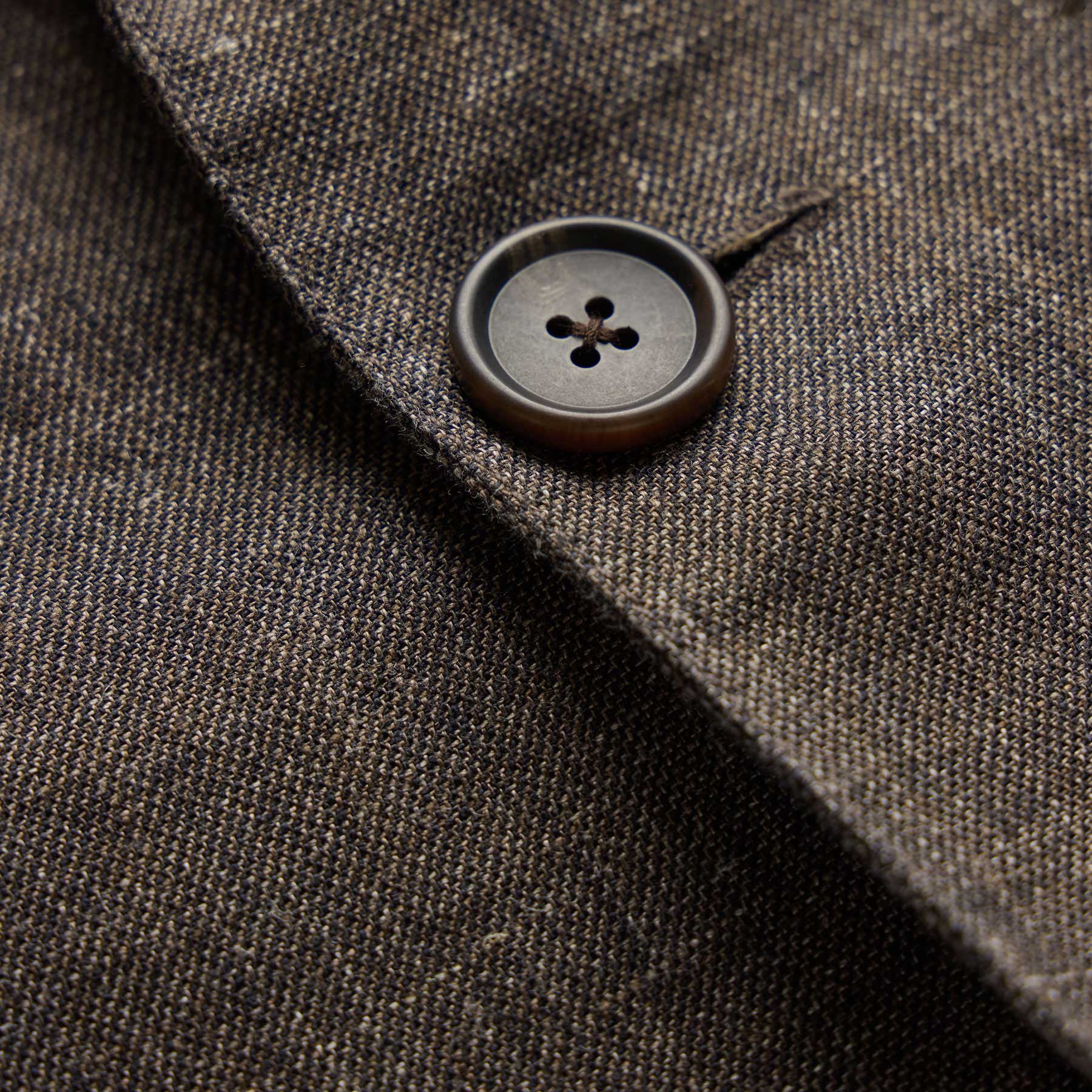 Montecito Linen Blazer - Bark