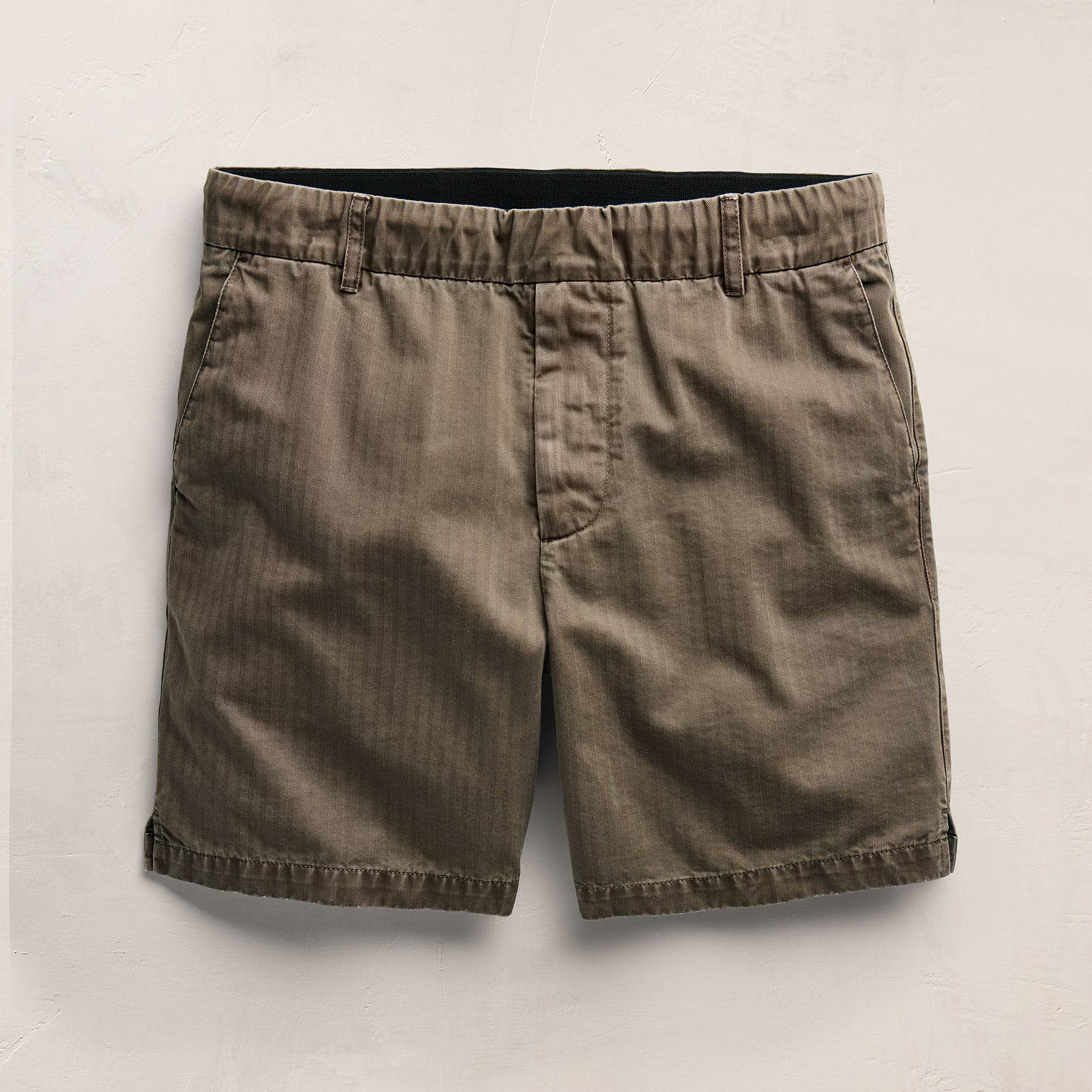 Herringbone Surplus Short - Light Olive Pigment