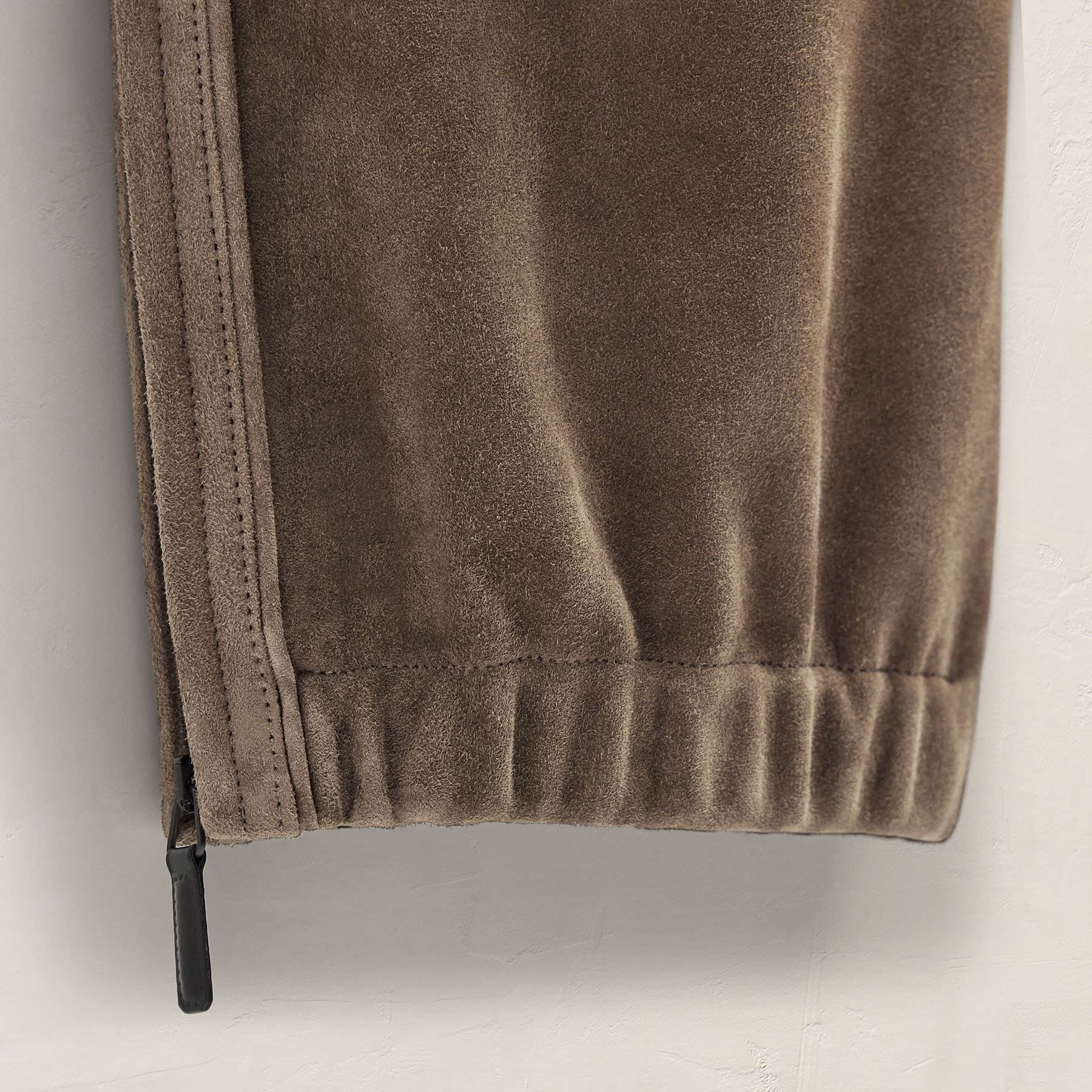 Suede Track Pant - Caribou