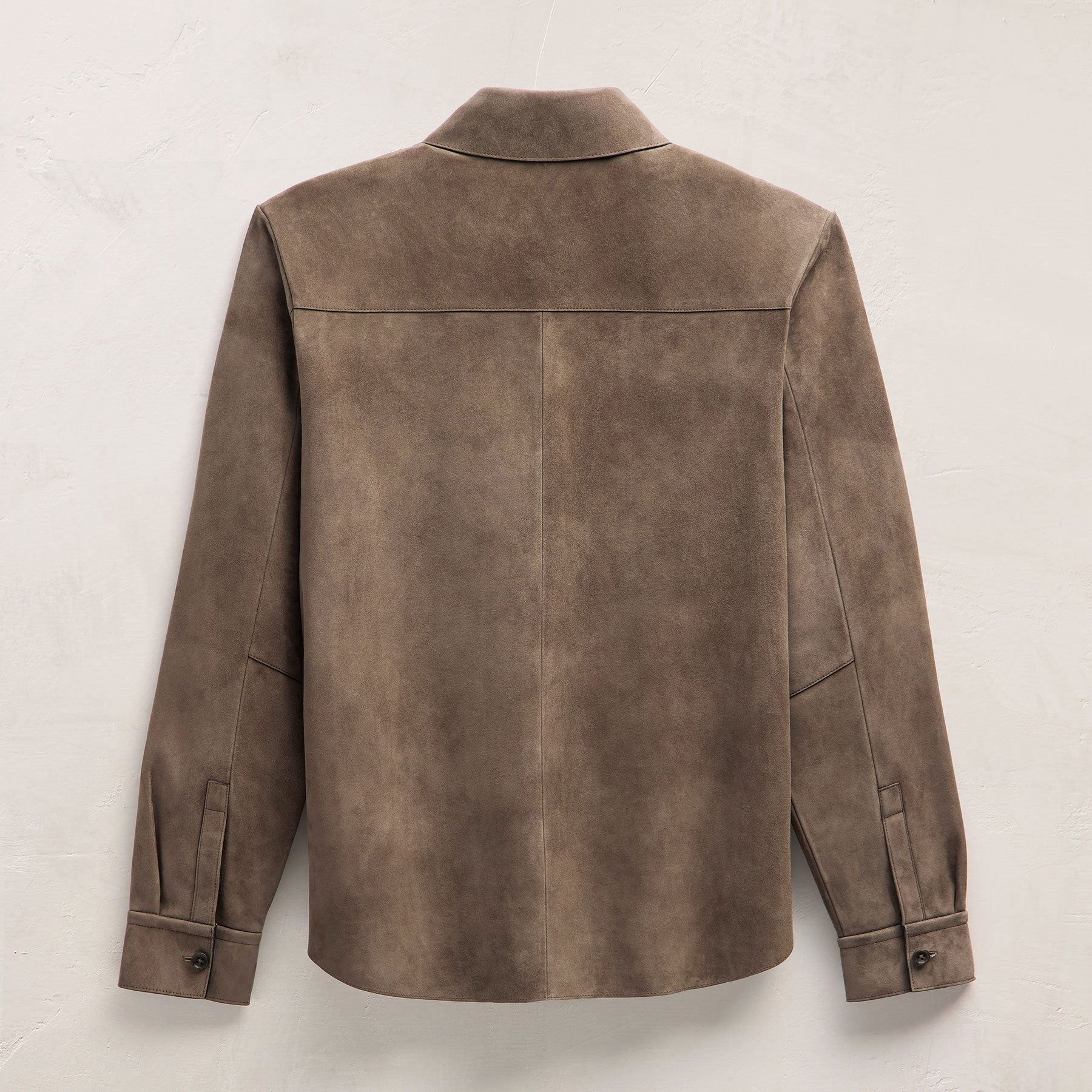 Suede Western Shirt - Caribou