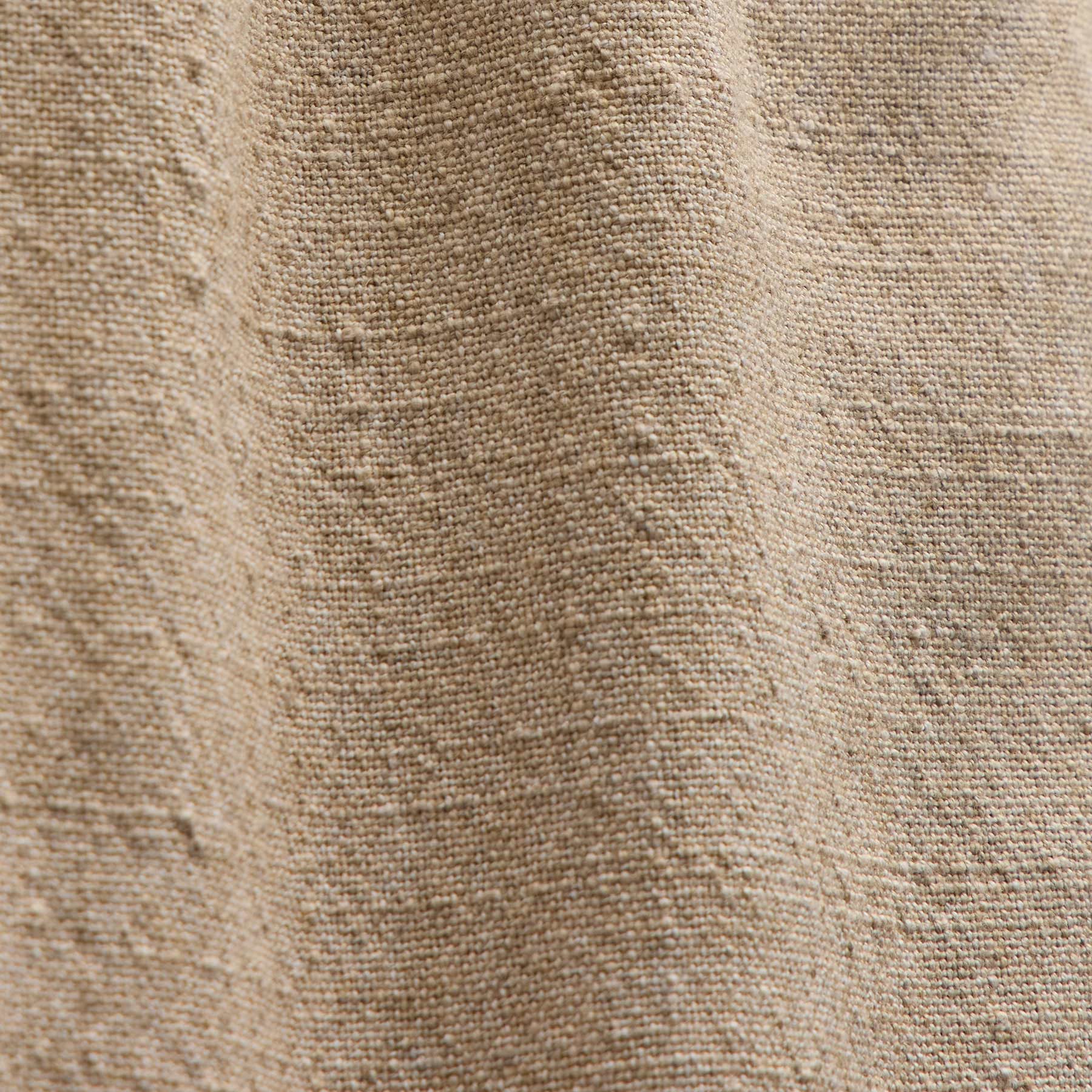 Suede Trimmed Track Pant - Natural/Tobacco