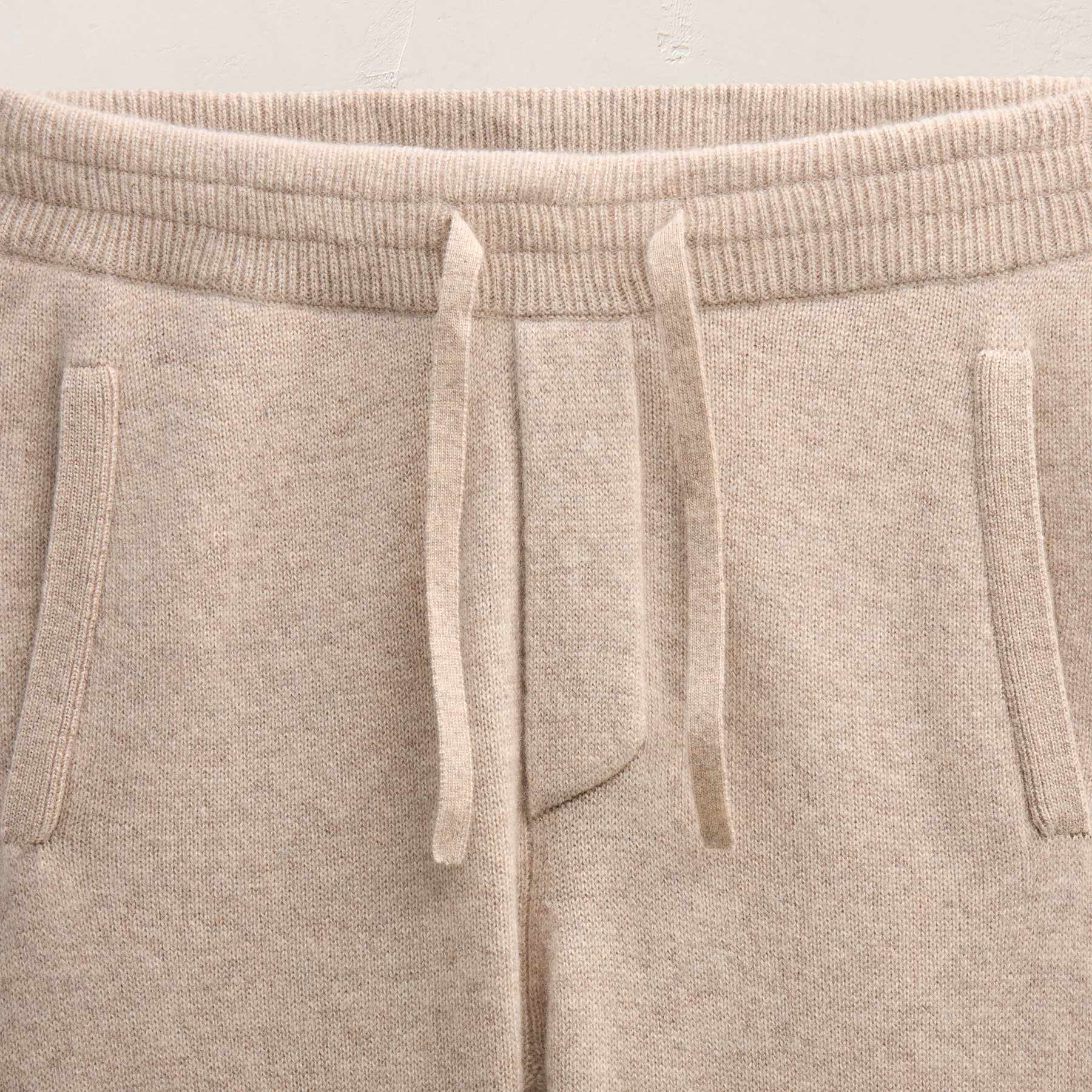 Men's Cashmere Track Suit Gift Set - Stone