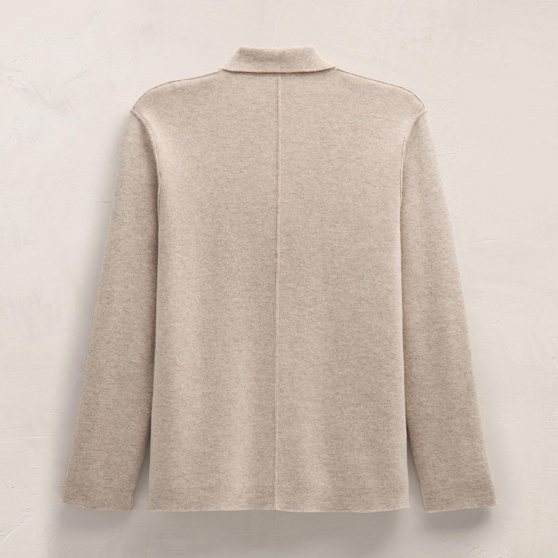 Double Breasted Cashmere Blazer - Stone