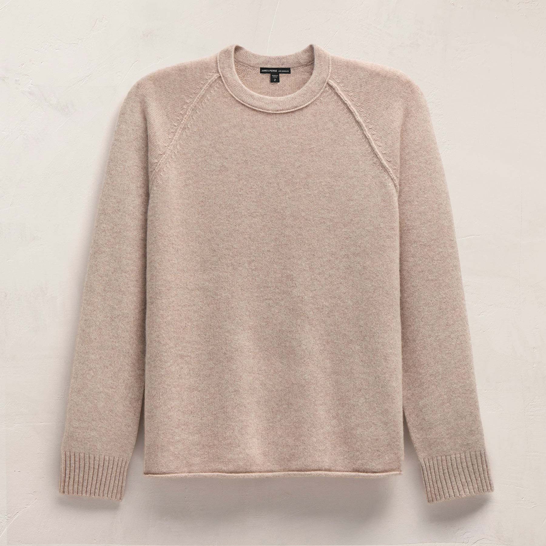 Men's Recycled Cashmere Crew Sweater Gift Set - Black/Stone