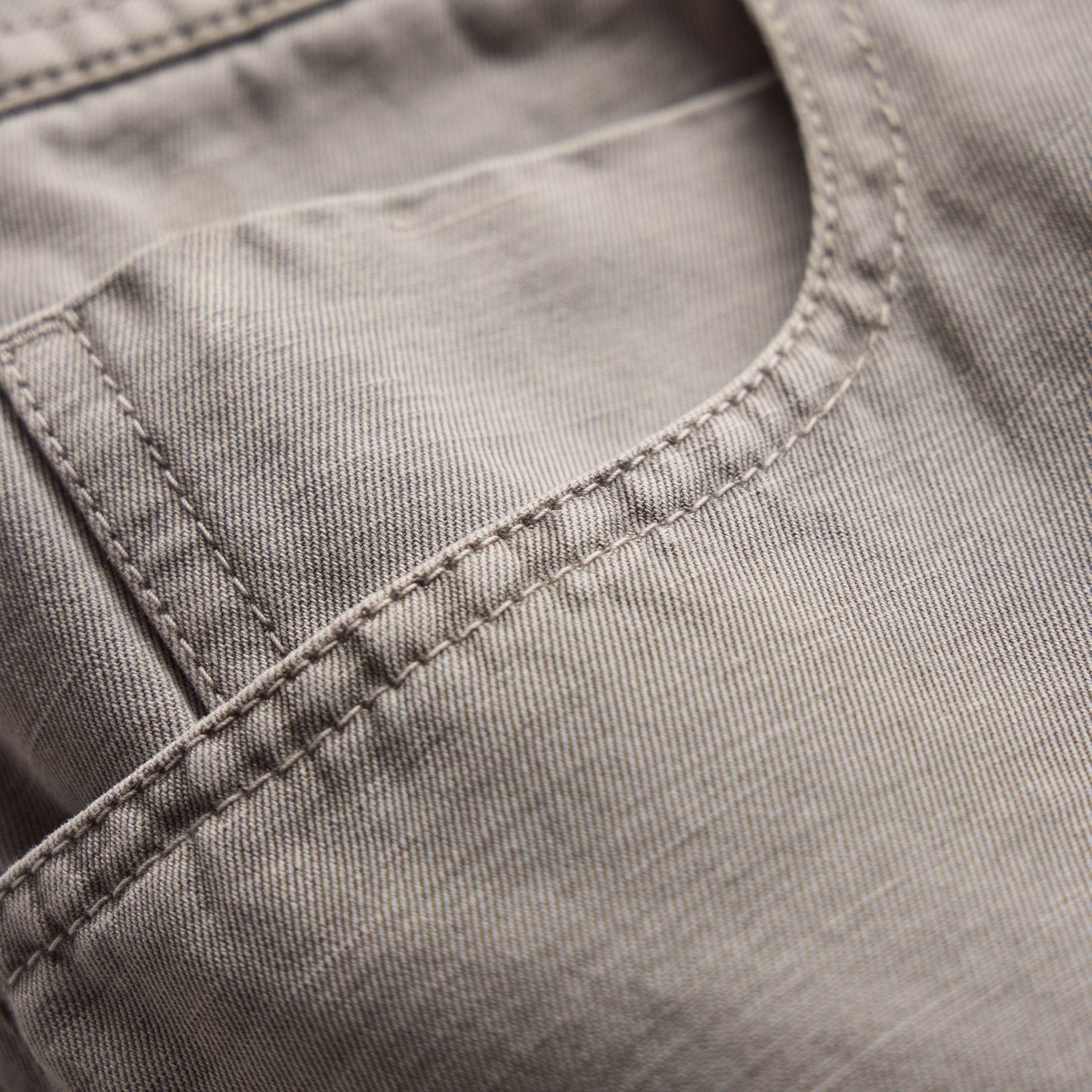 Classic Cotton Linen Twill Pant - Fog Pigment
