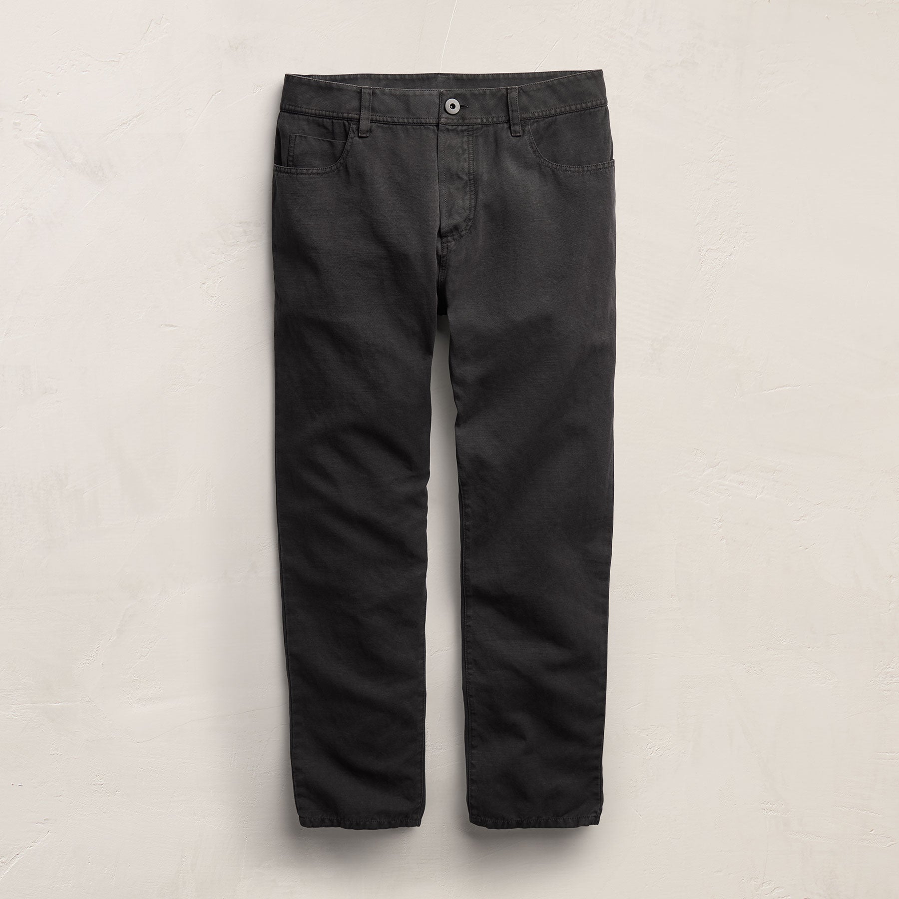 Classic Cotton Linen Twill Pant - Magma Pigment