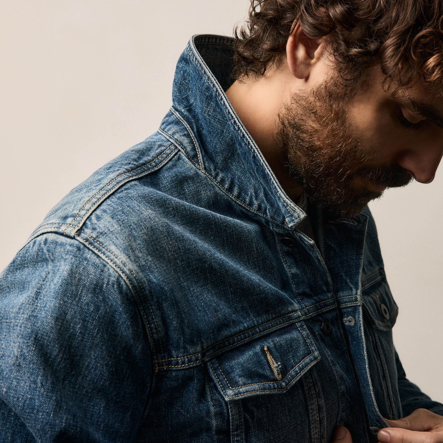 Denim Jacket - Blue Pacific