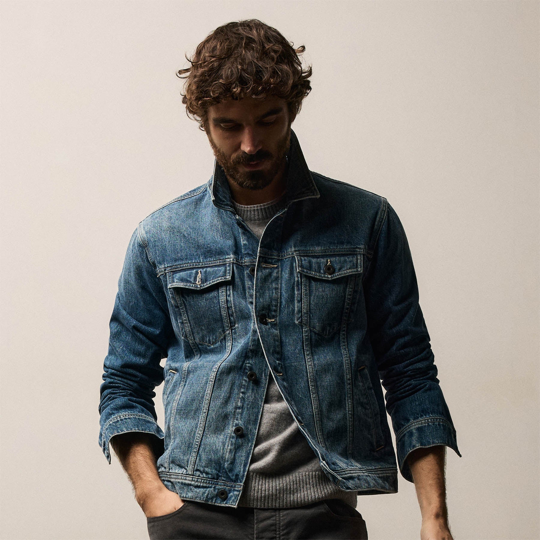 Denim Jacket - Blue Pacific