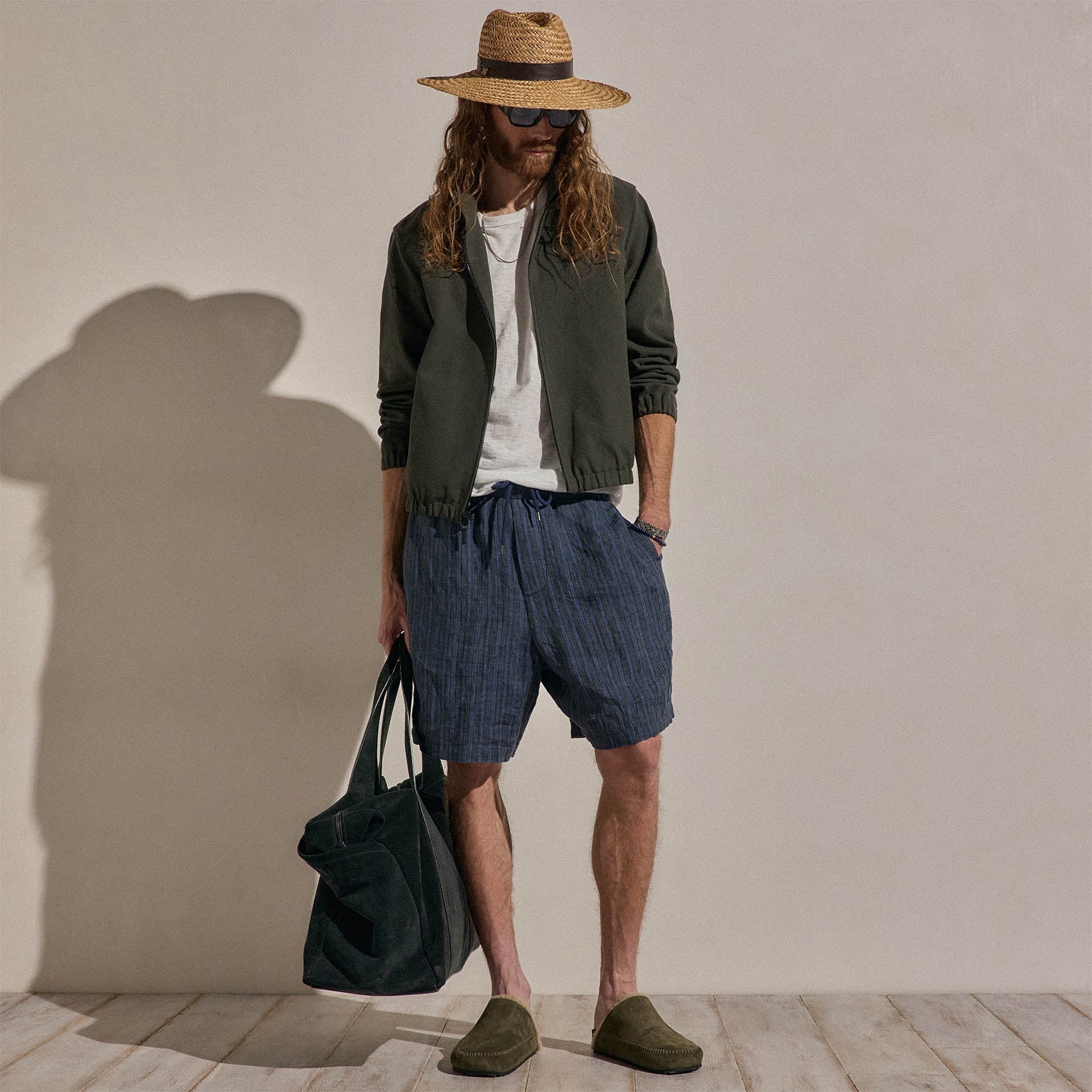 Men's Suede Clog - Musk